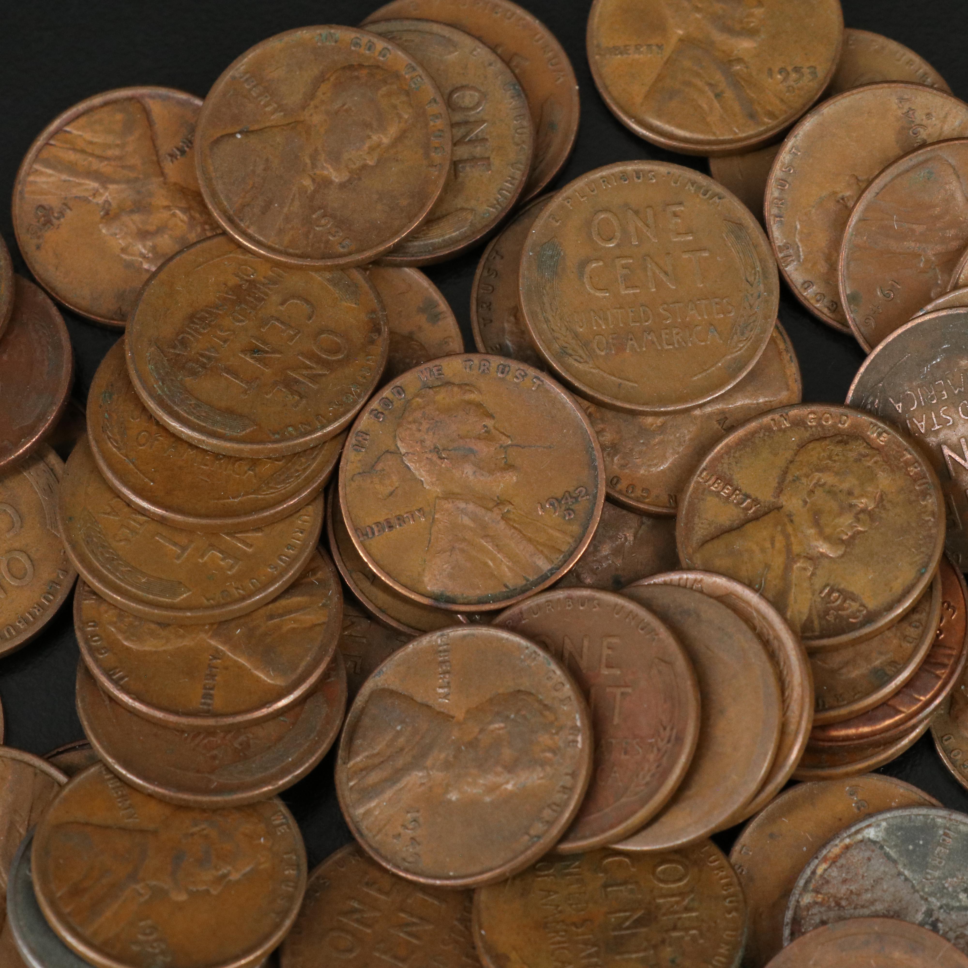 Lincoln Wheat Cents, WWII Silver Nickels, and More