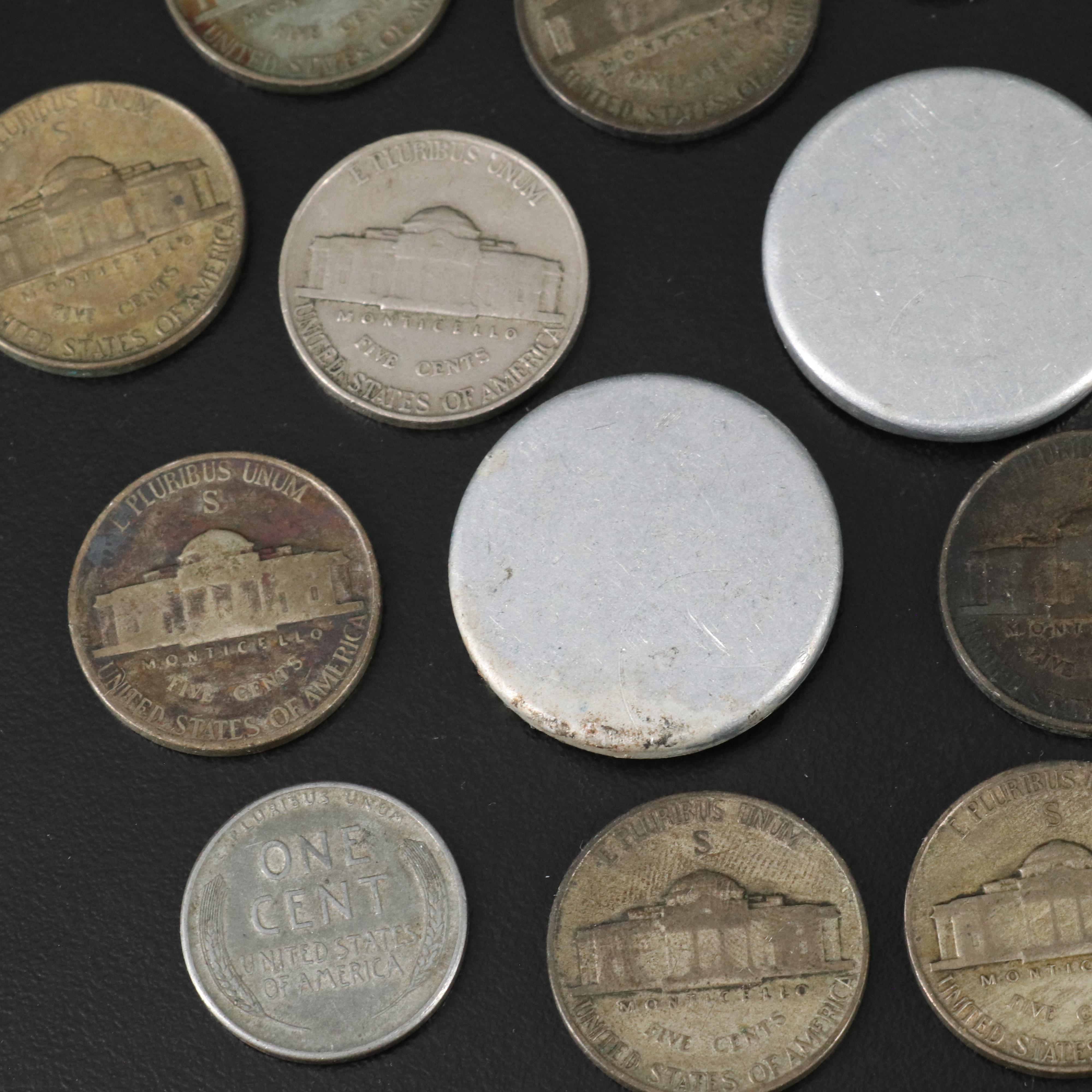 Lincoln Wheat Cents, WWII Silver Nickels, and More