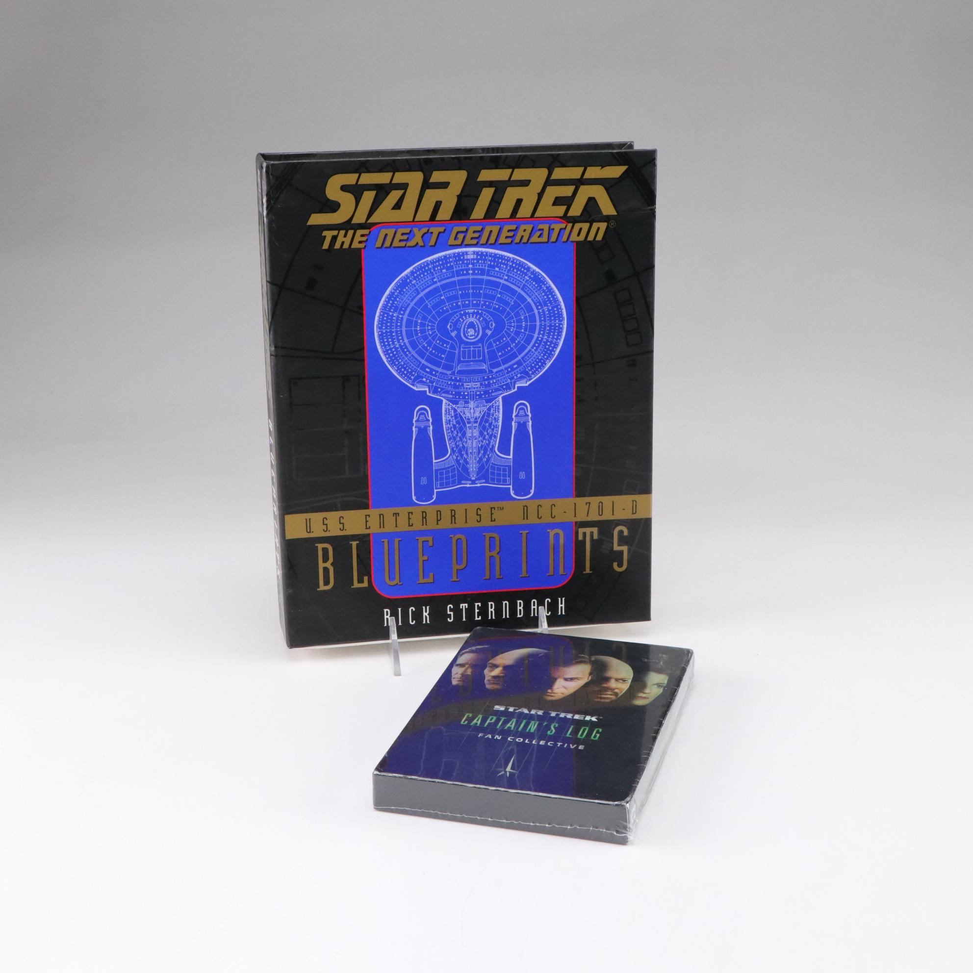 Star Trek Next Generation Blueprints & Captain's Log Fan Collective DVD