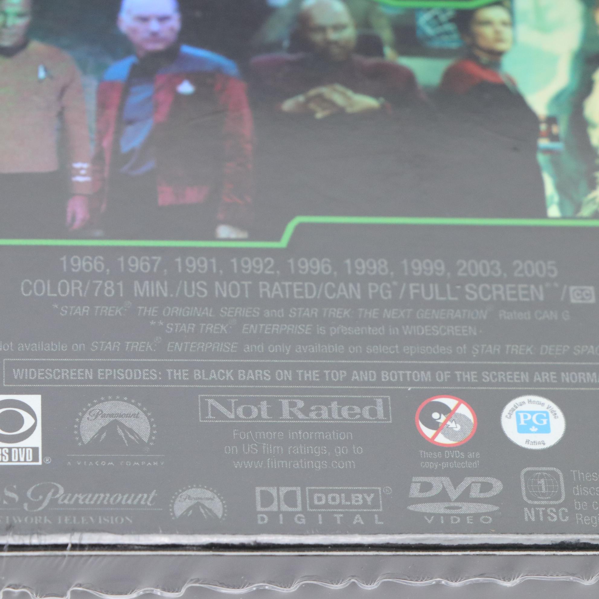 Star Trek Next Generation Blueprints & Captain's Log Fan Collective DVD