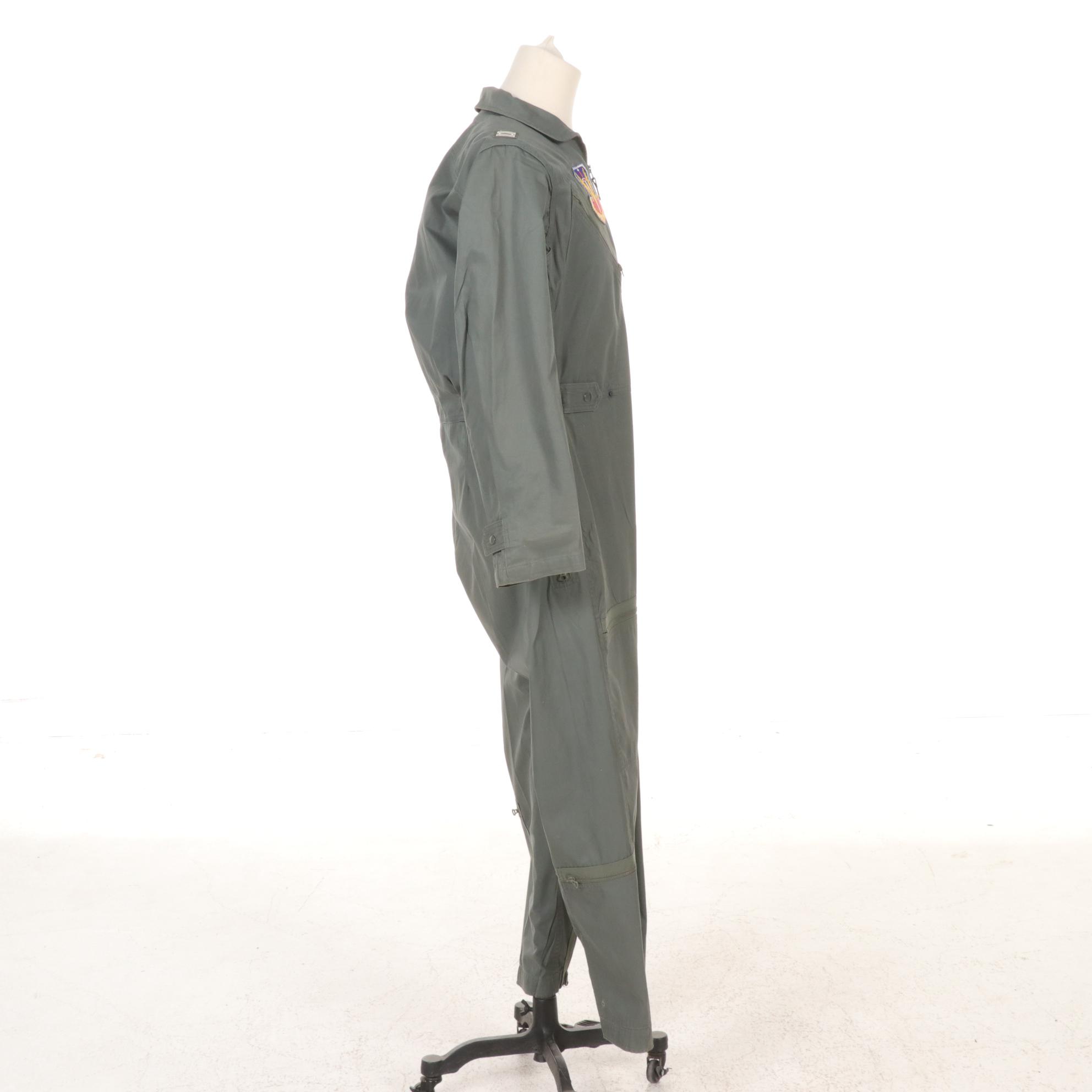 Tactical Air Command Flying Man's Gray Jumpsuit, 1963