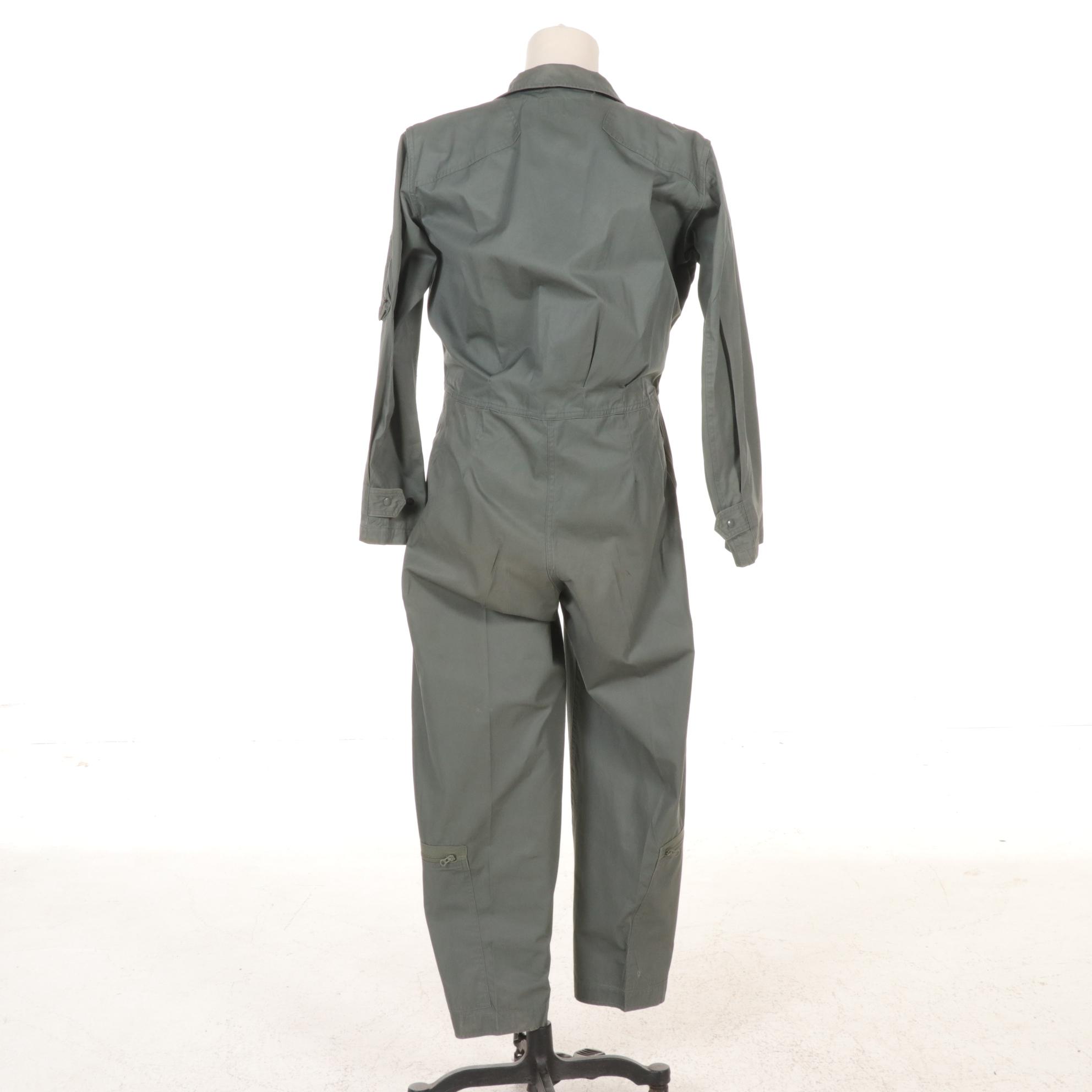Tactical Air Command Flying Man's Gray Jumpsuit, 1963