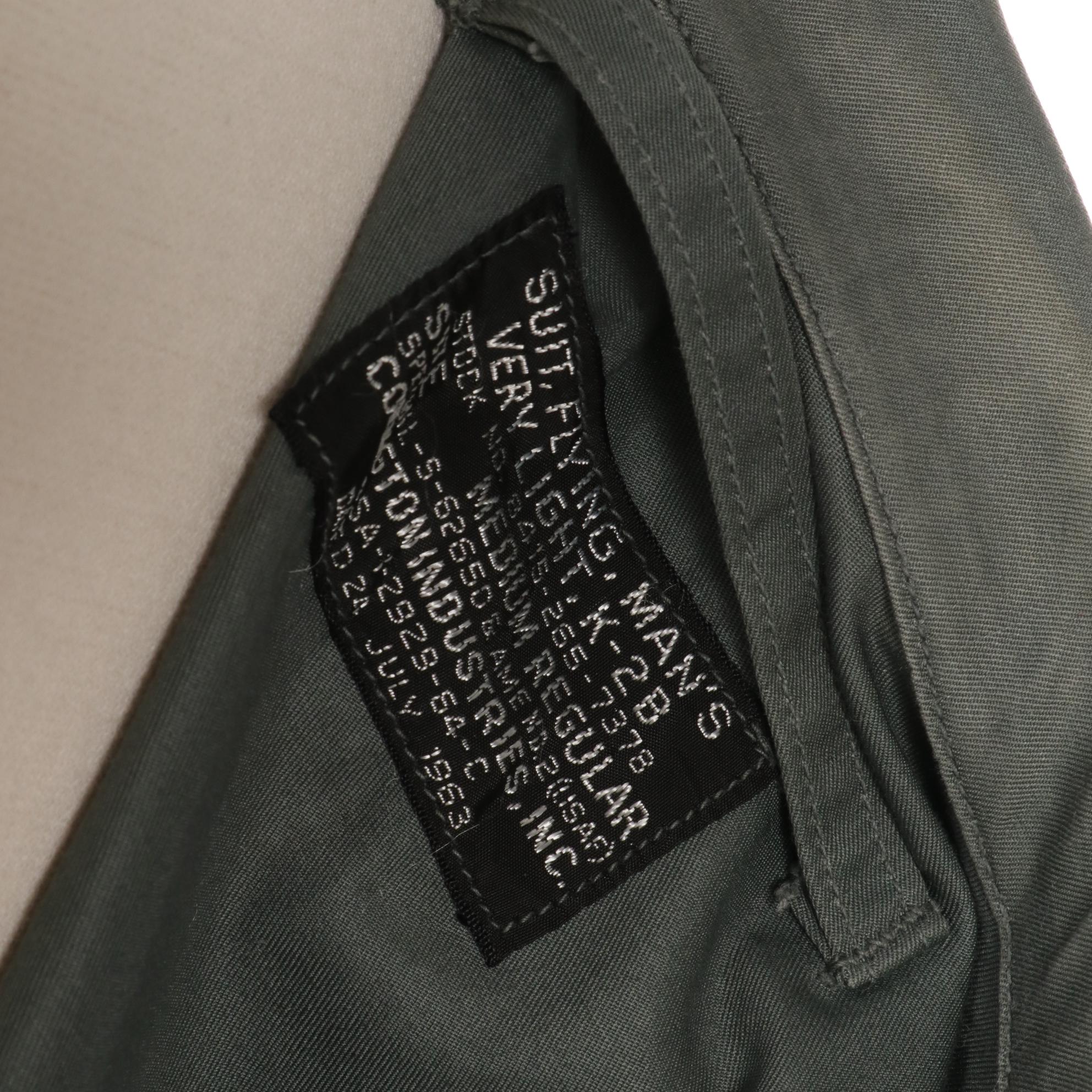 Tactical Air Command Flying Man's Gray Jumpsuit, 1963