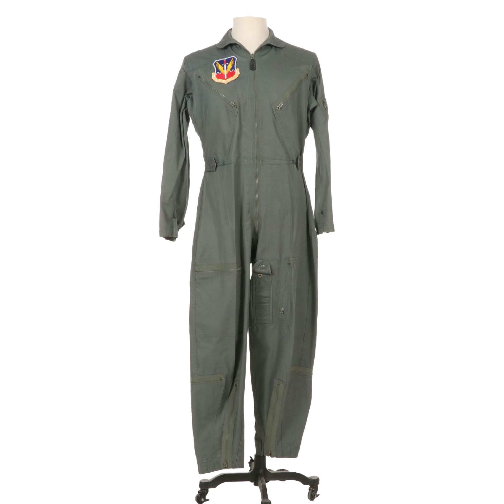 Tactical Air Command Flying Man's Gray Jumpsuit, 1963
