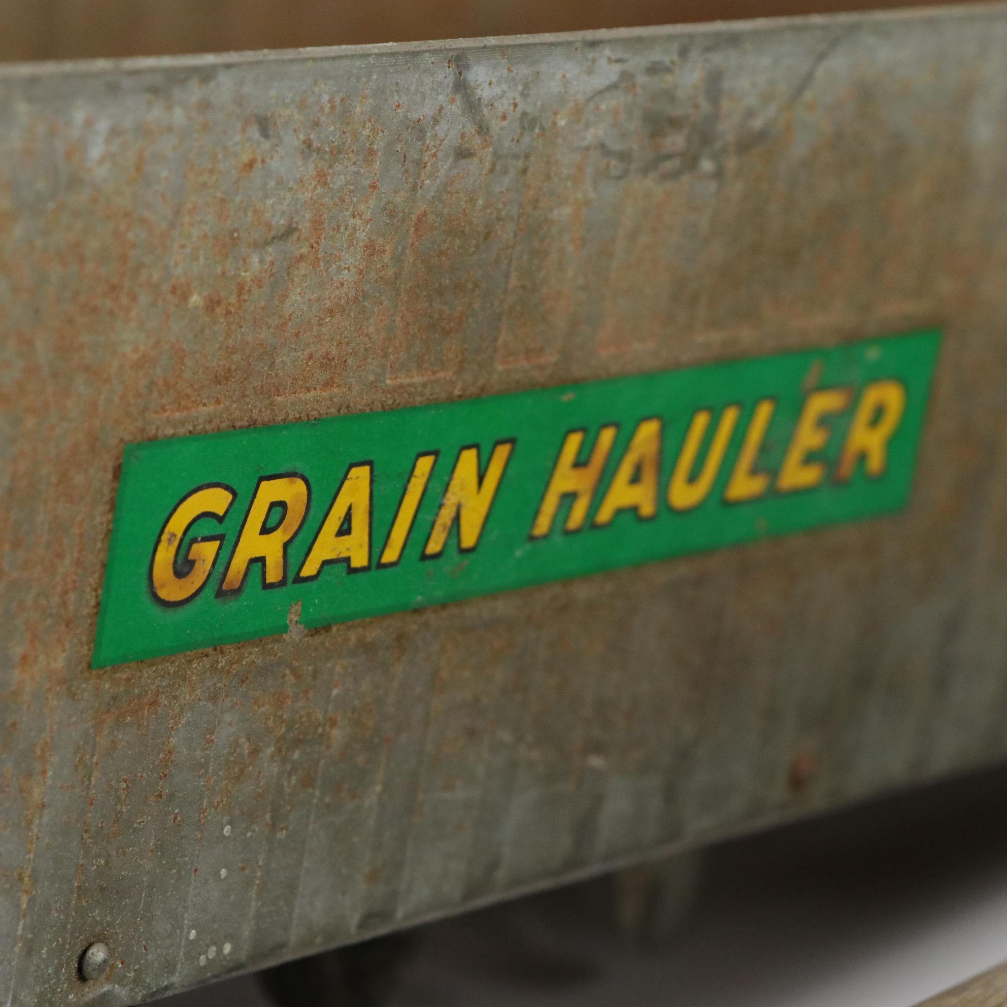 Tonka Toys Grain Hauler, Log Truck & Steel Carrier Toys