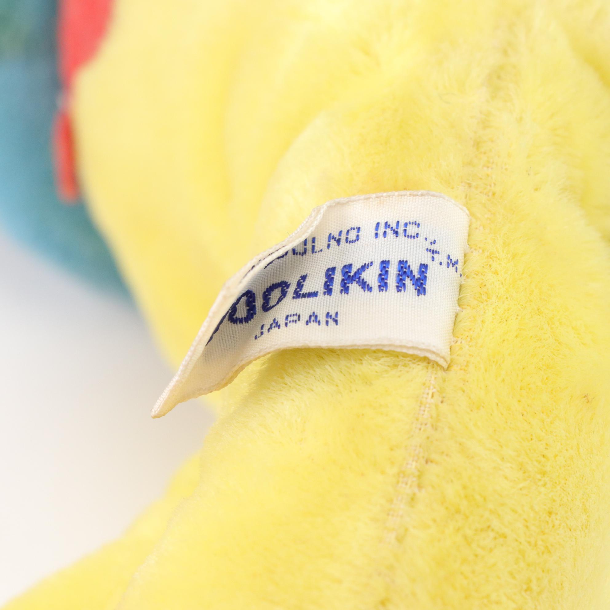 Woolikin Donald Duck Plush Toy with Plastic Mickey Mouse and Metal Donald Duck