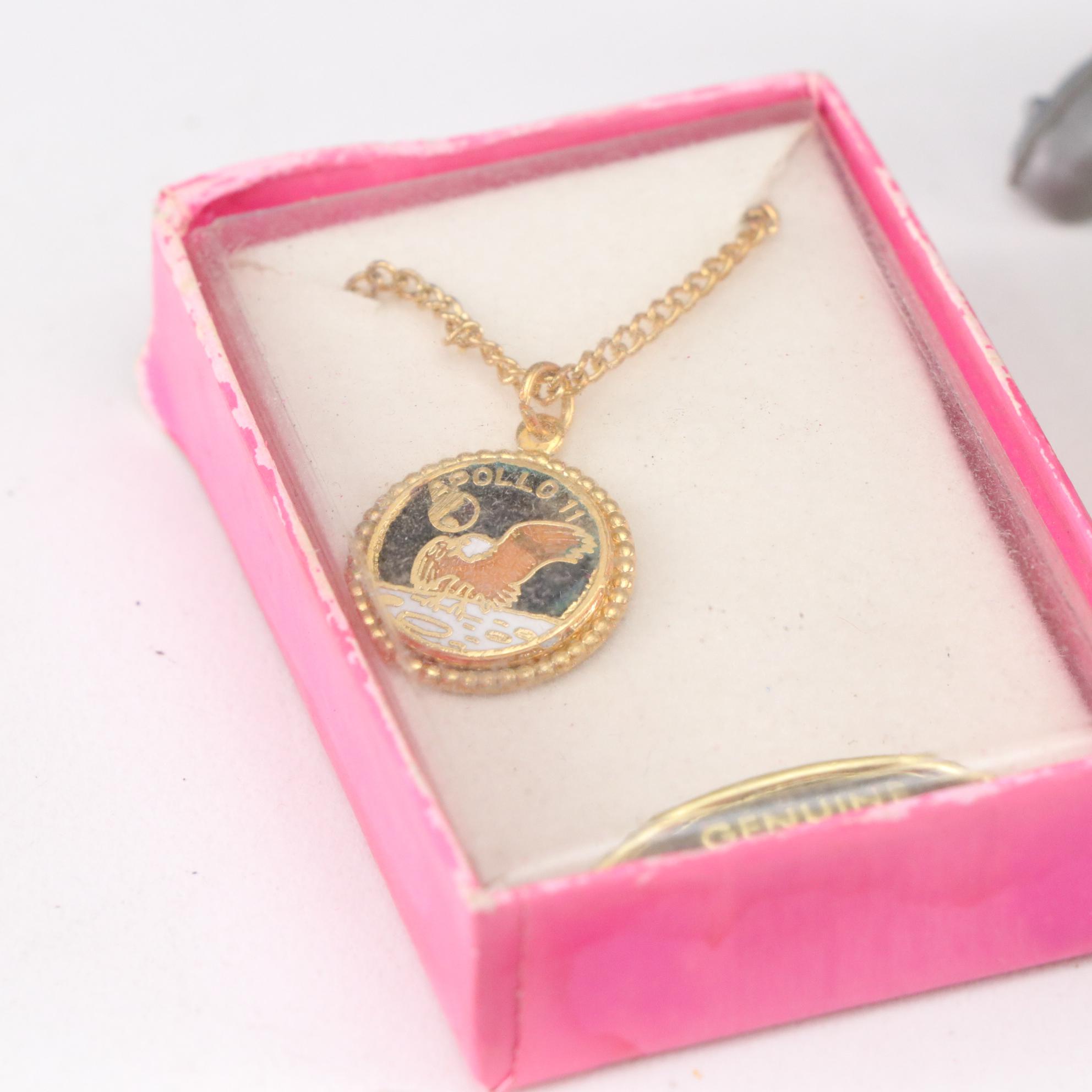 Apollo and Armstrong Charm Bracelets, Pencil Sharpeners, Space Toys, and More