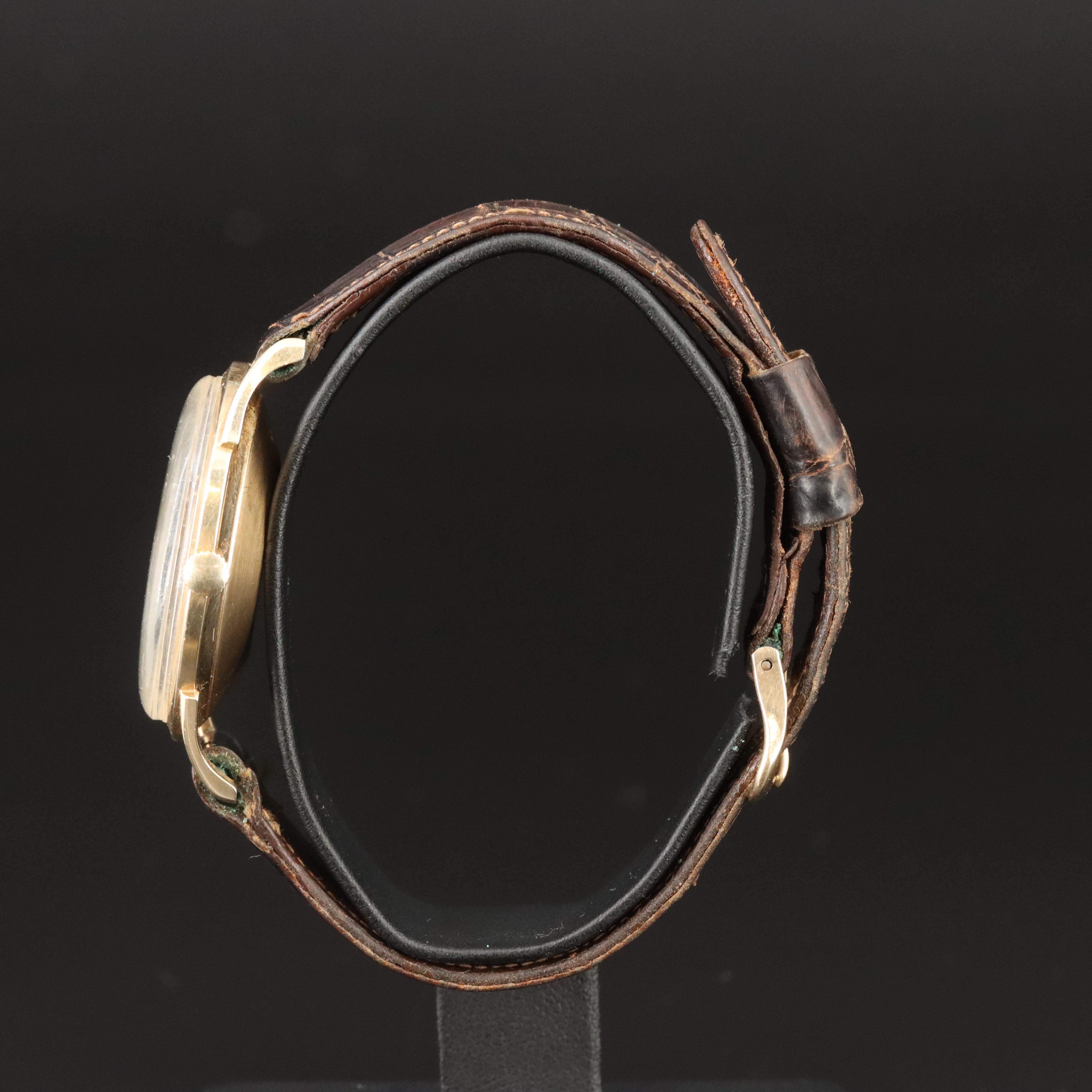 Vintage Benrus 14K Gold Automatic Watch