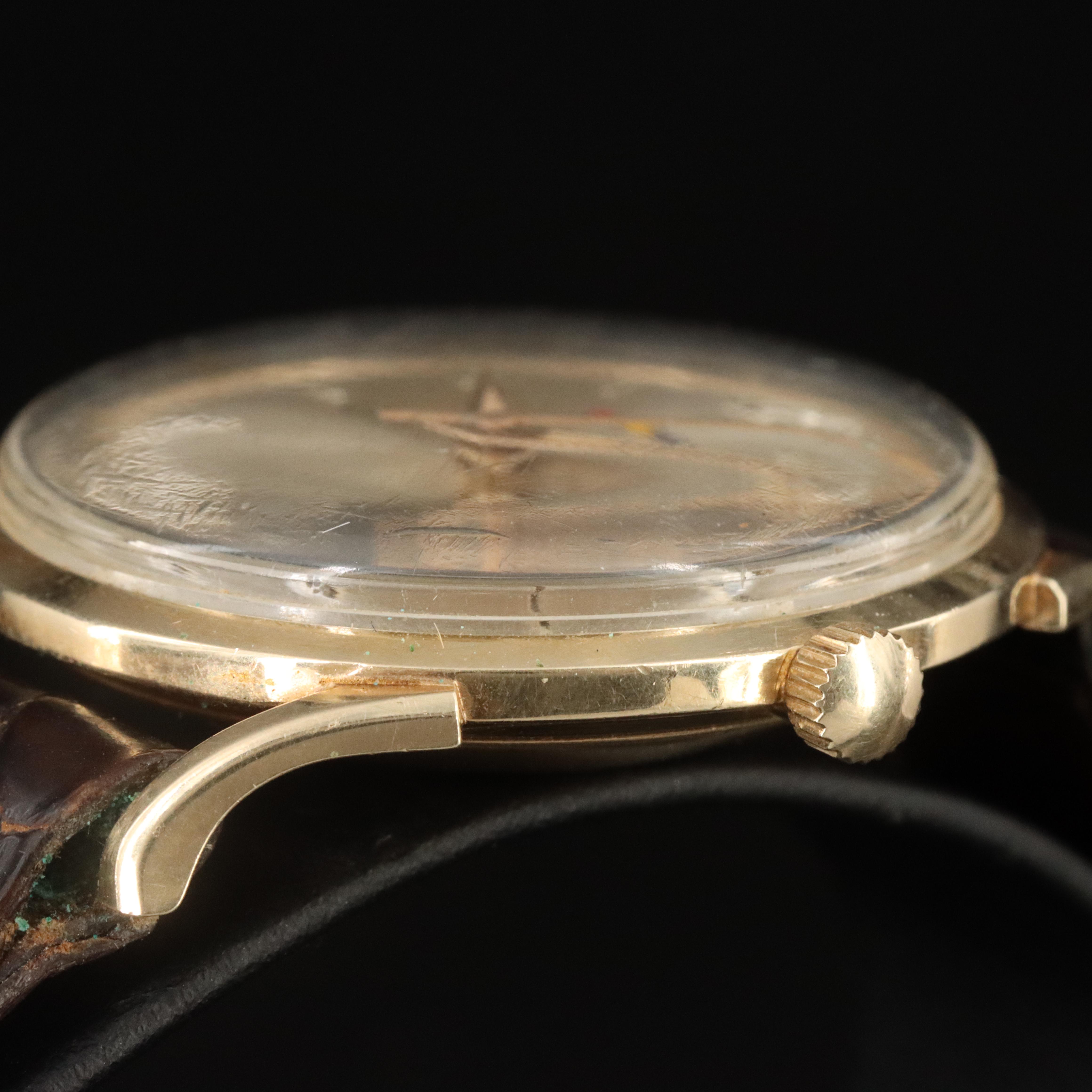Vintage Benrus 14K Gold Automatic Watch