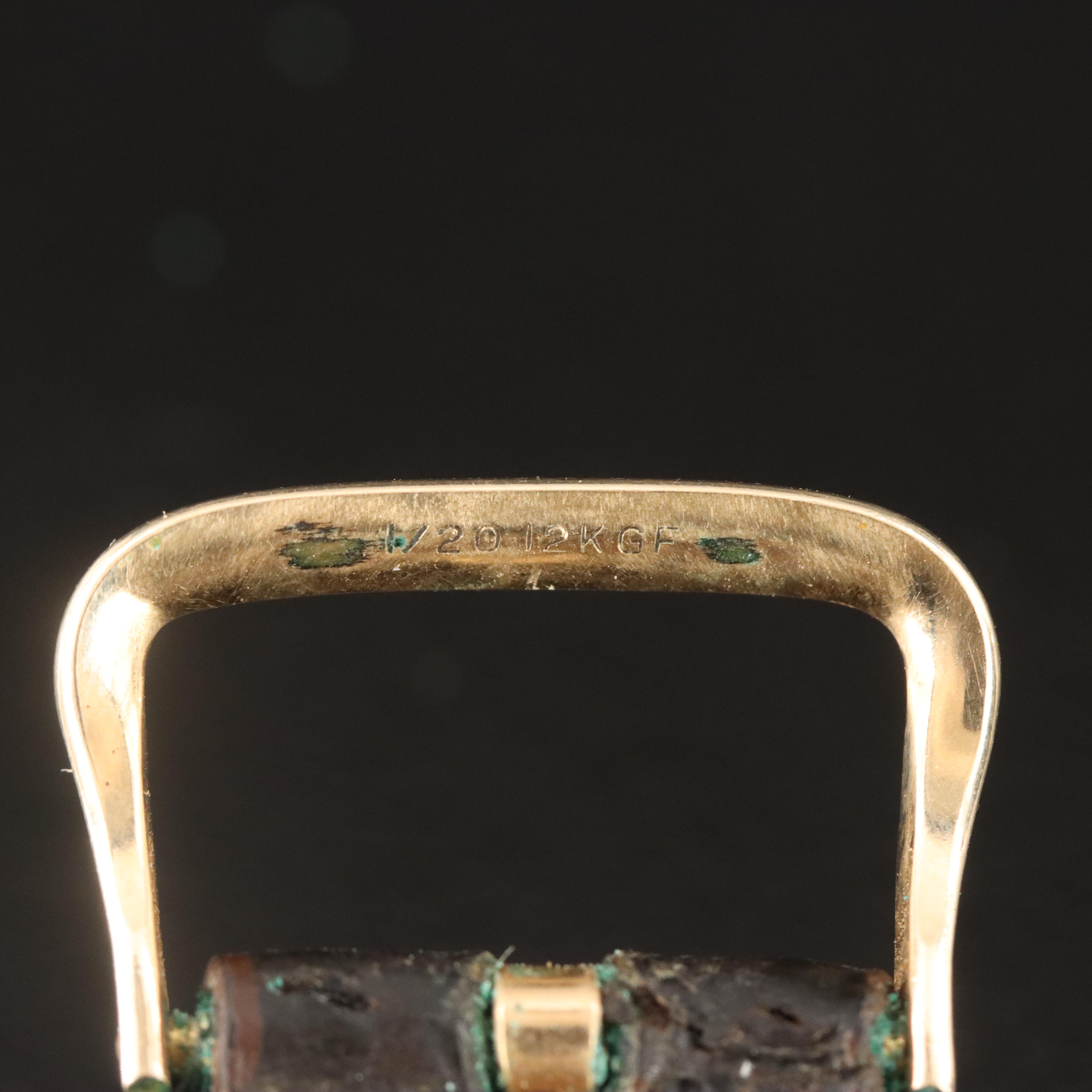 Vintage Benrus 14K Gold Automatic Watch