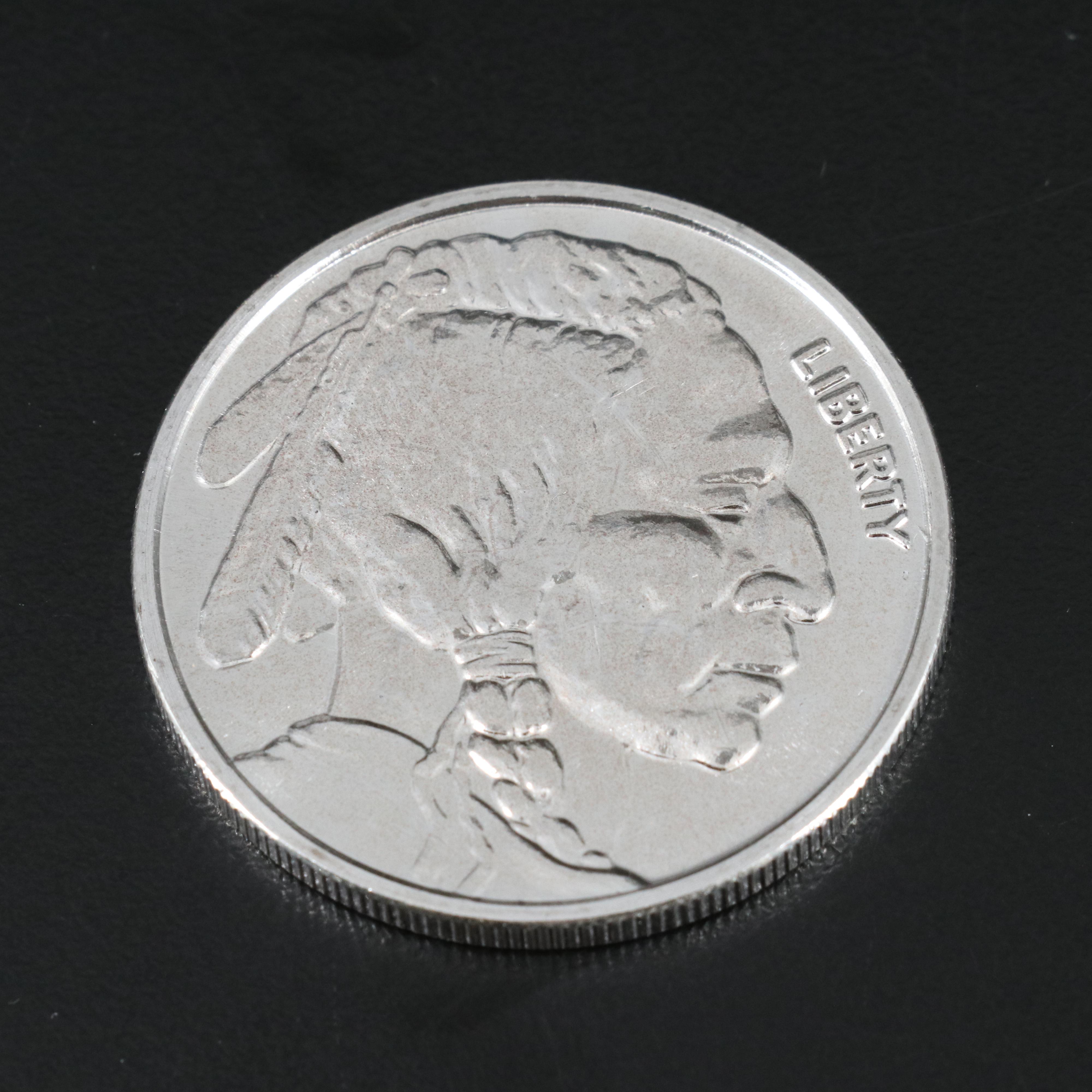 One-Ounce Fine Silver Round and 1,000 Stage/Movie Prop Banknotes