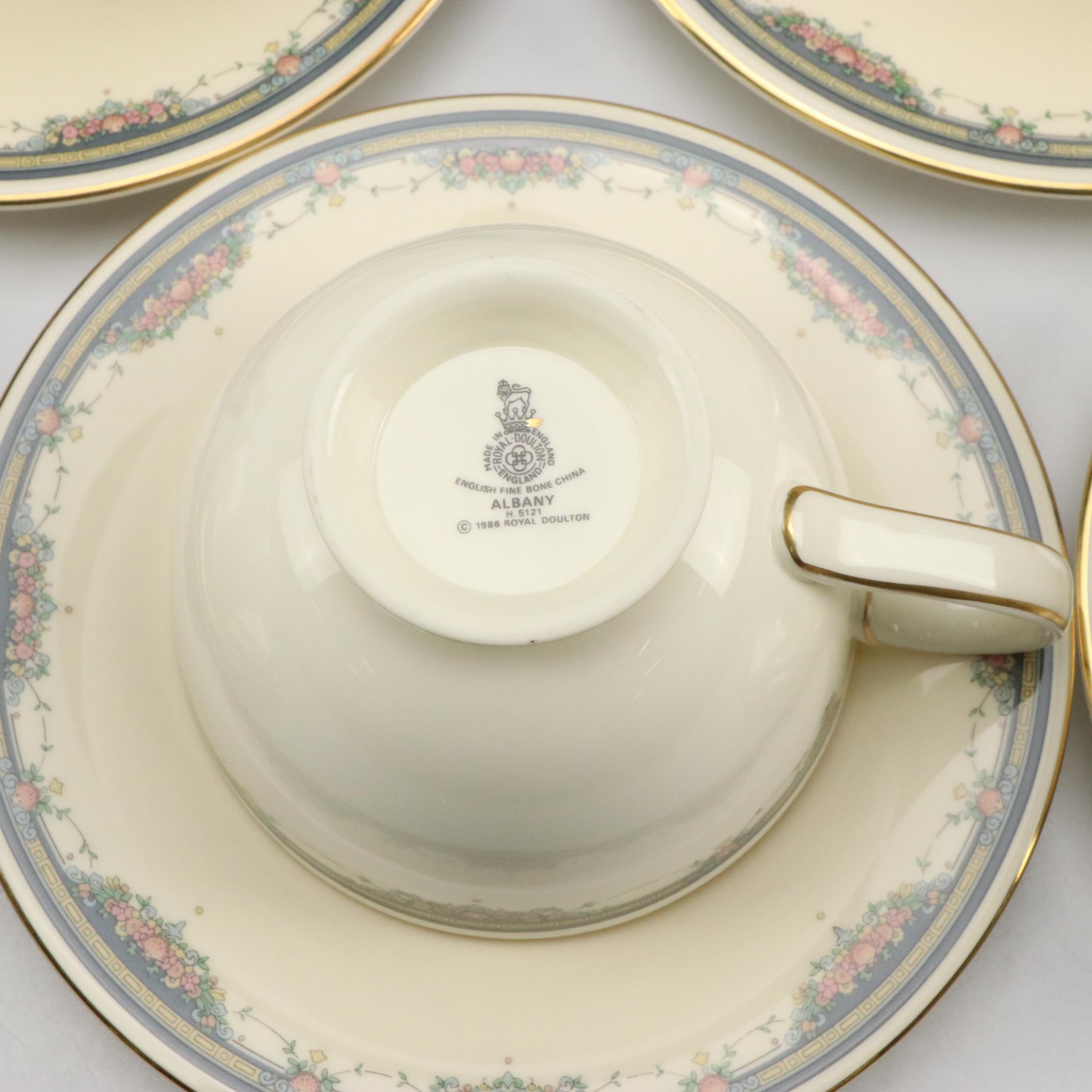Royal Doulton Albany Bone China Dinnerware, 1980s