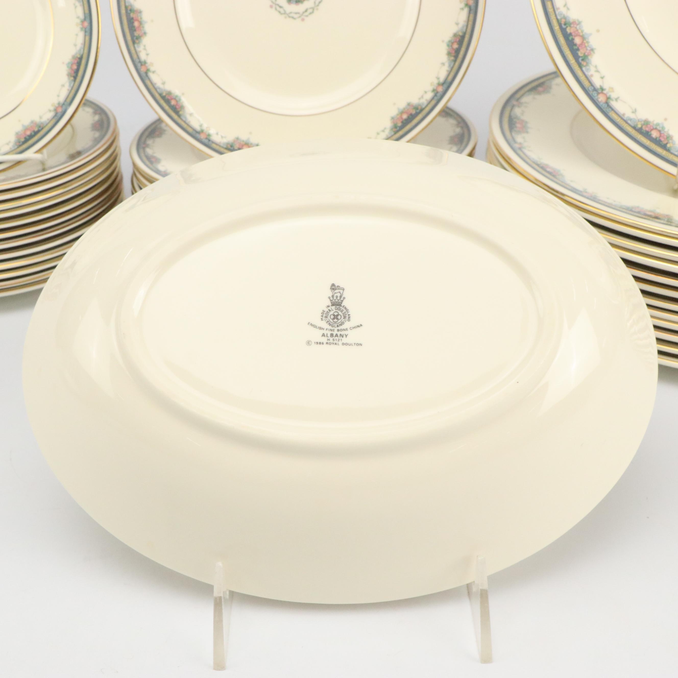 Royal Doulton Albany Bone China Dinnerware, 1980s