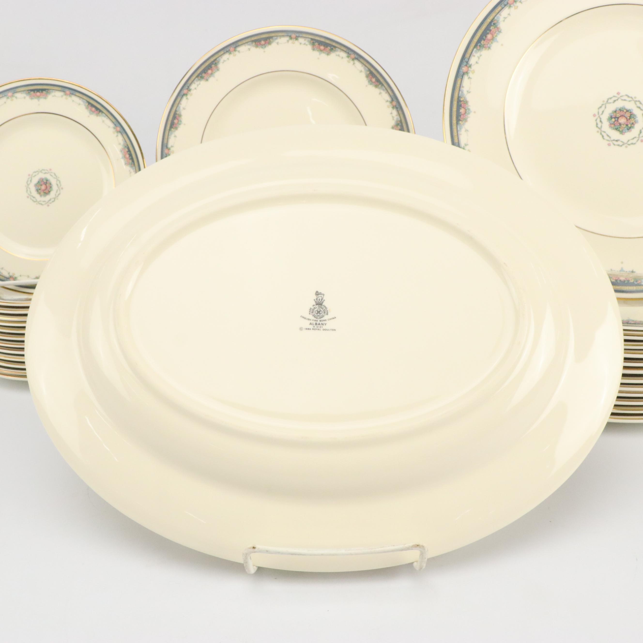Royal Doulton Albany Bone China Dinnerware, 1980s