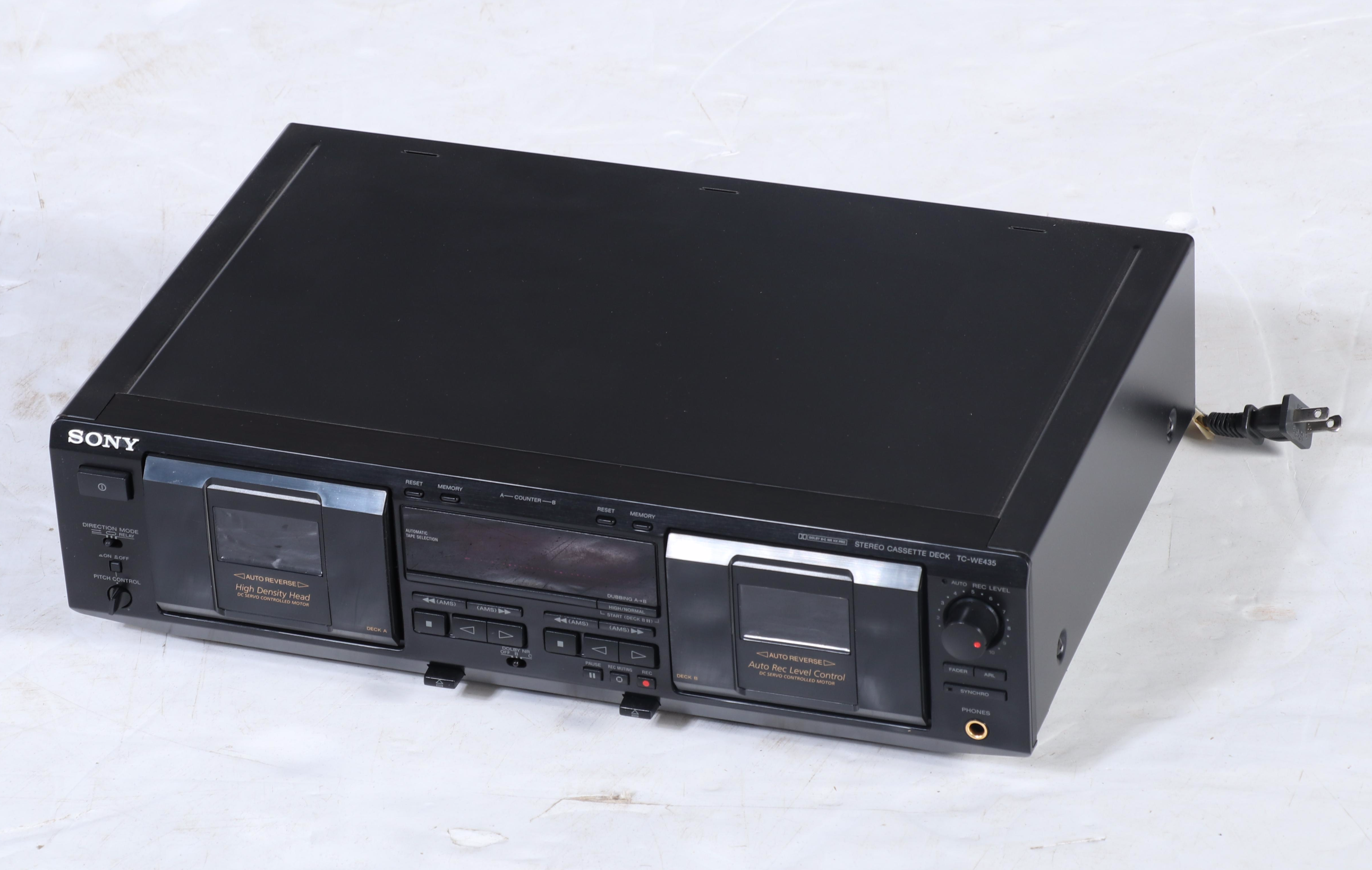 Garrard Turntable, Sony Cassette Deck, Harman Kardon Speaker, Lafayette Receiver