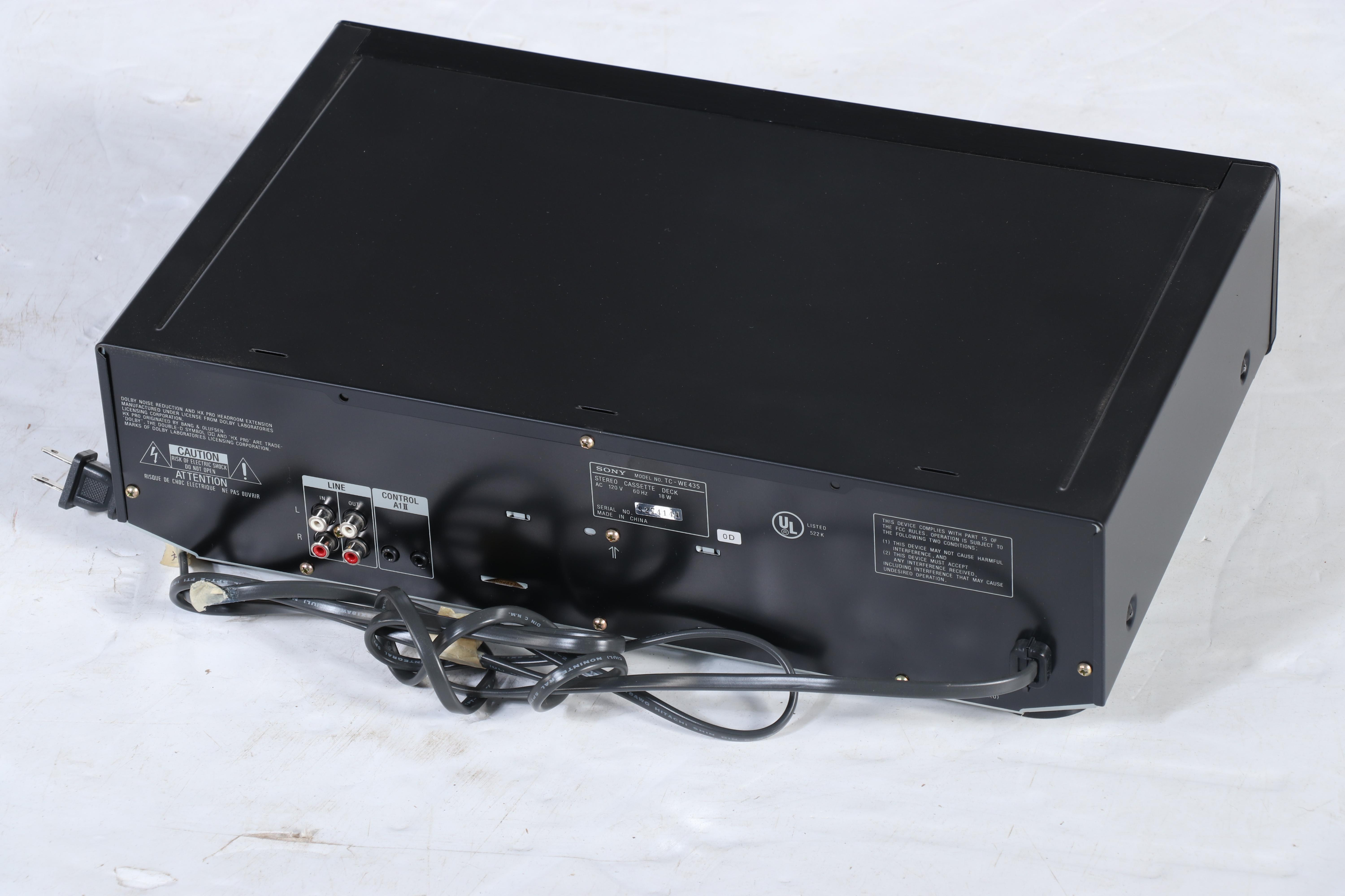 Garrard Turntable, Sony Cassette Deck, Harman Kardon Speaker, Lafayette Receiver