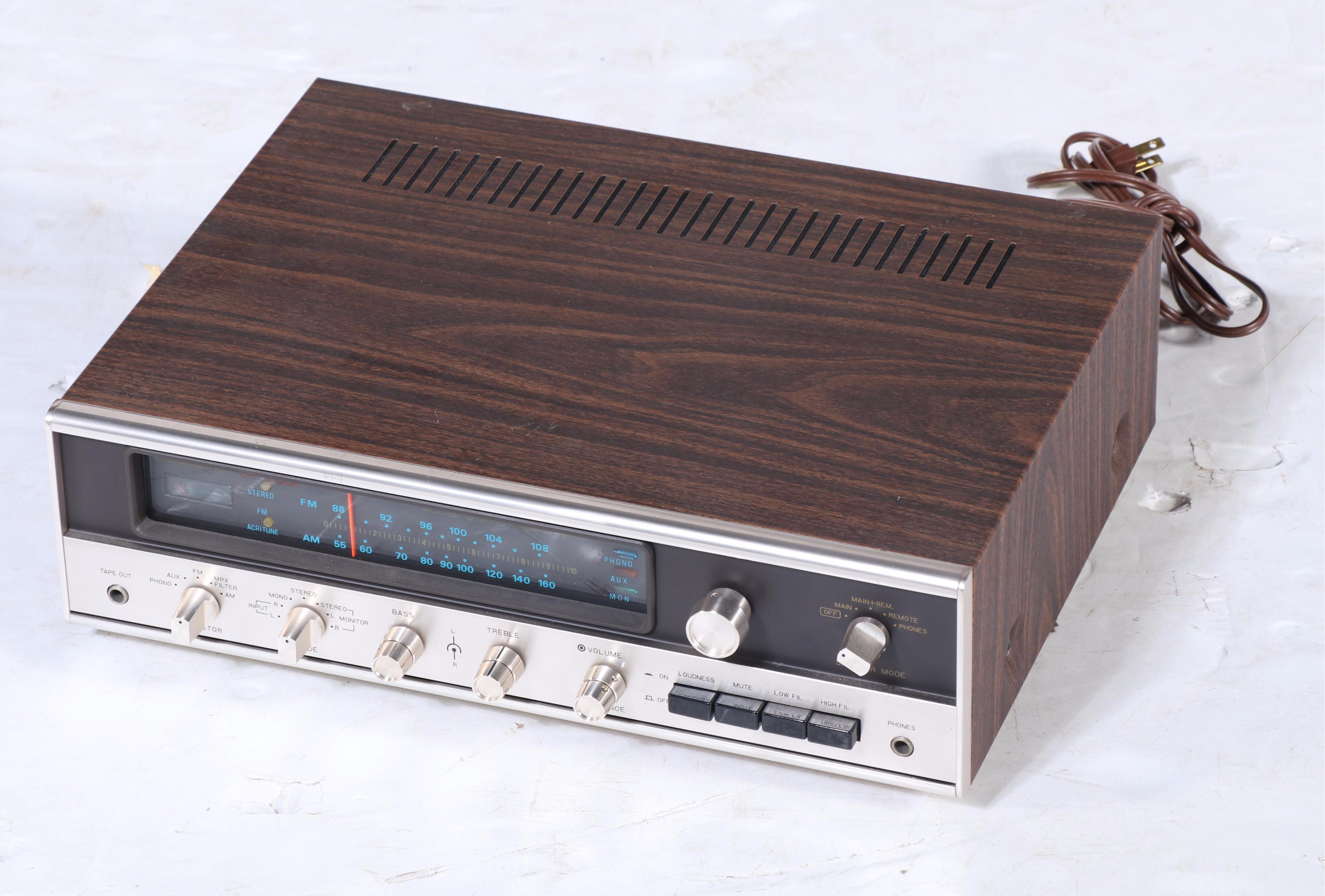 Garrard Turntable, Sony Cassette Deck, Harman Kardon Speaker, Lafayette Receiver