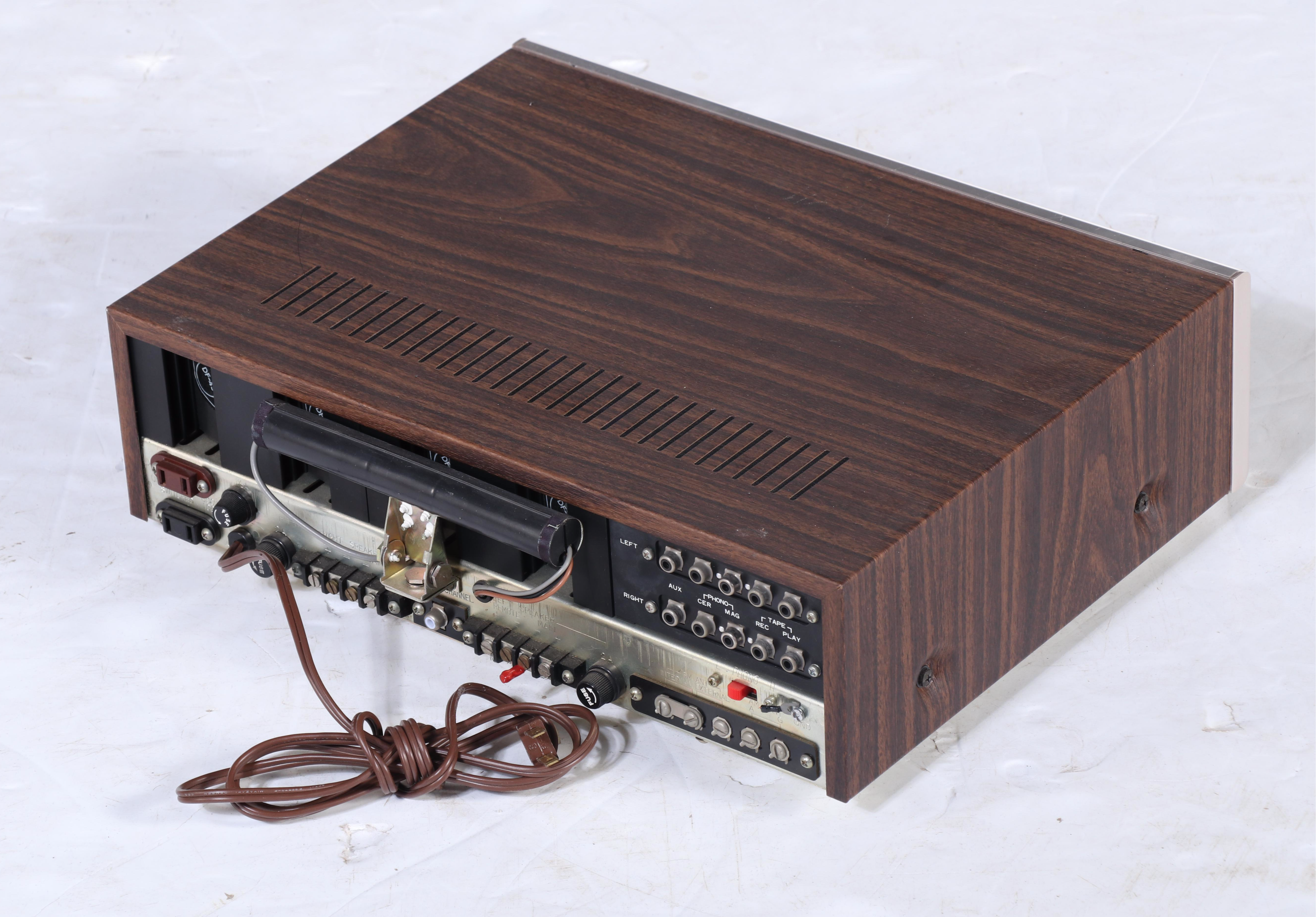 Garrard Turntable, Sony Cassette Deck, Harman Kardon Speaker, Lafayette Receiver