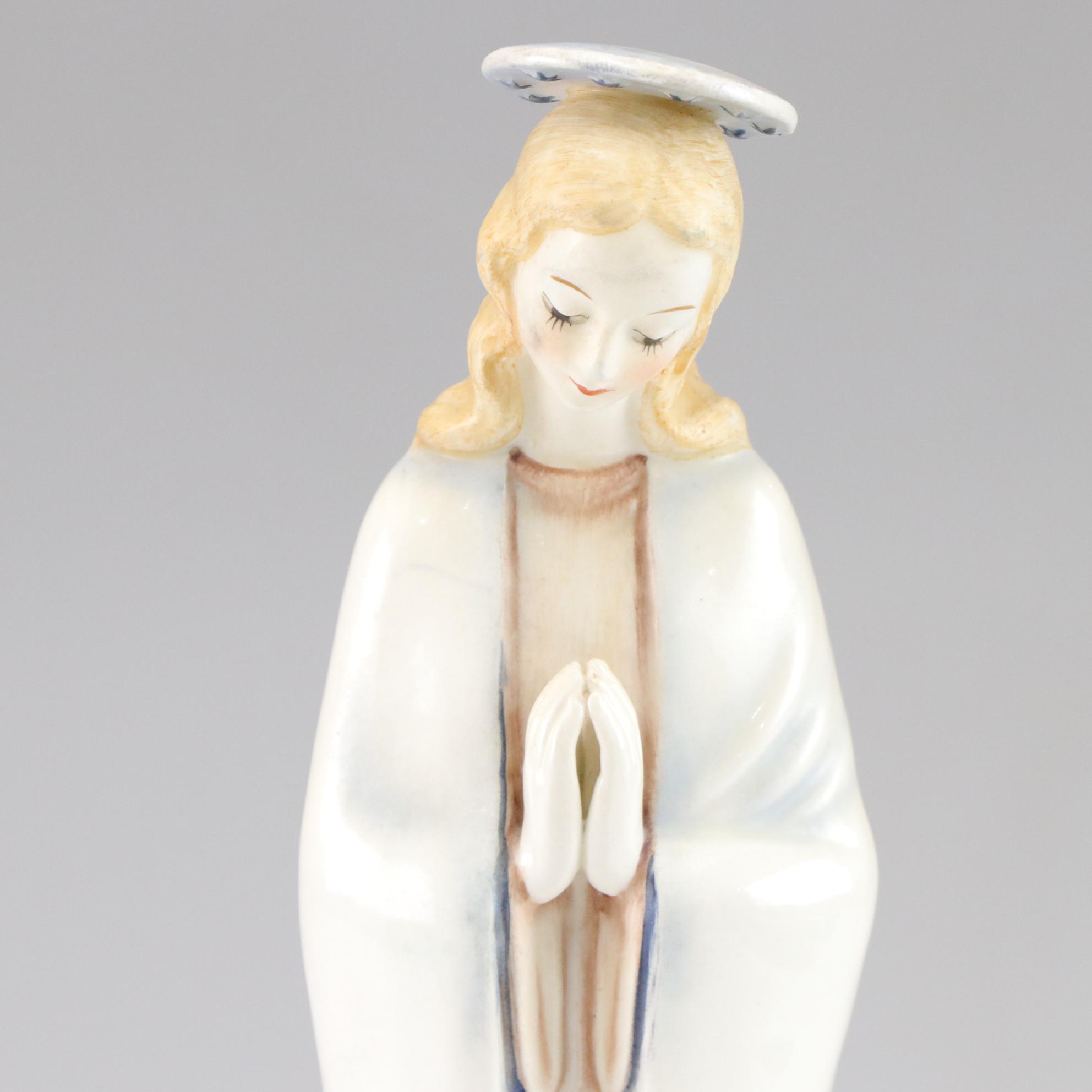 Goebel Hummel "Praying Madonna" Porcelain Figurines with "Madonna and Child"