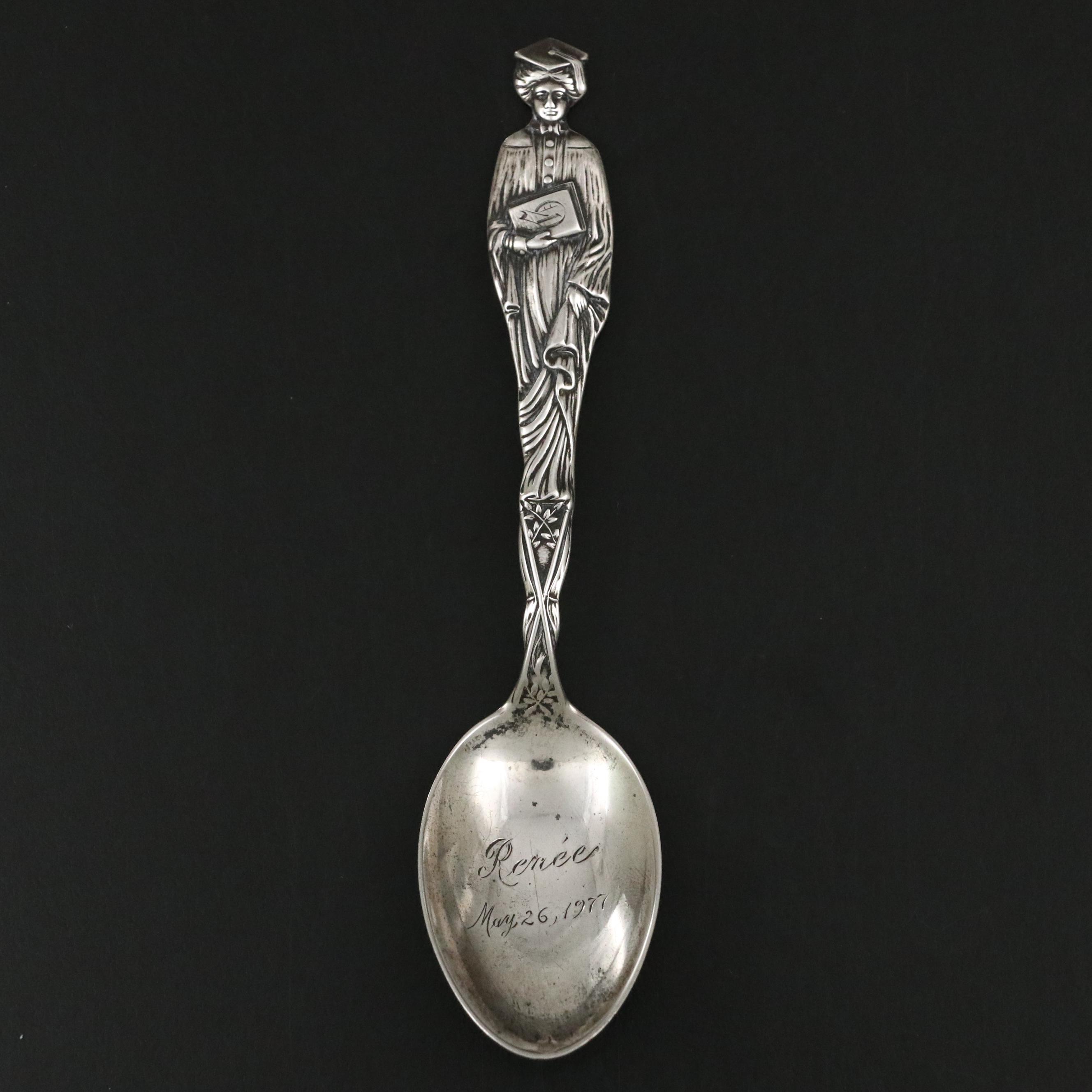 Watson Co. Sterling Silver Graduation Souvenir Spoon