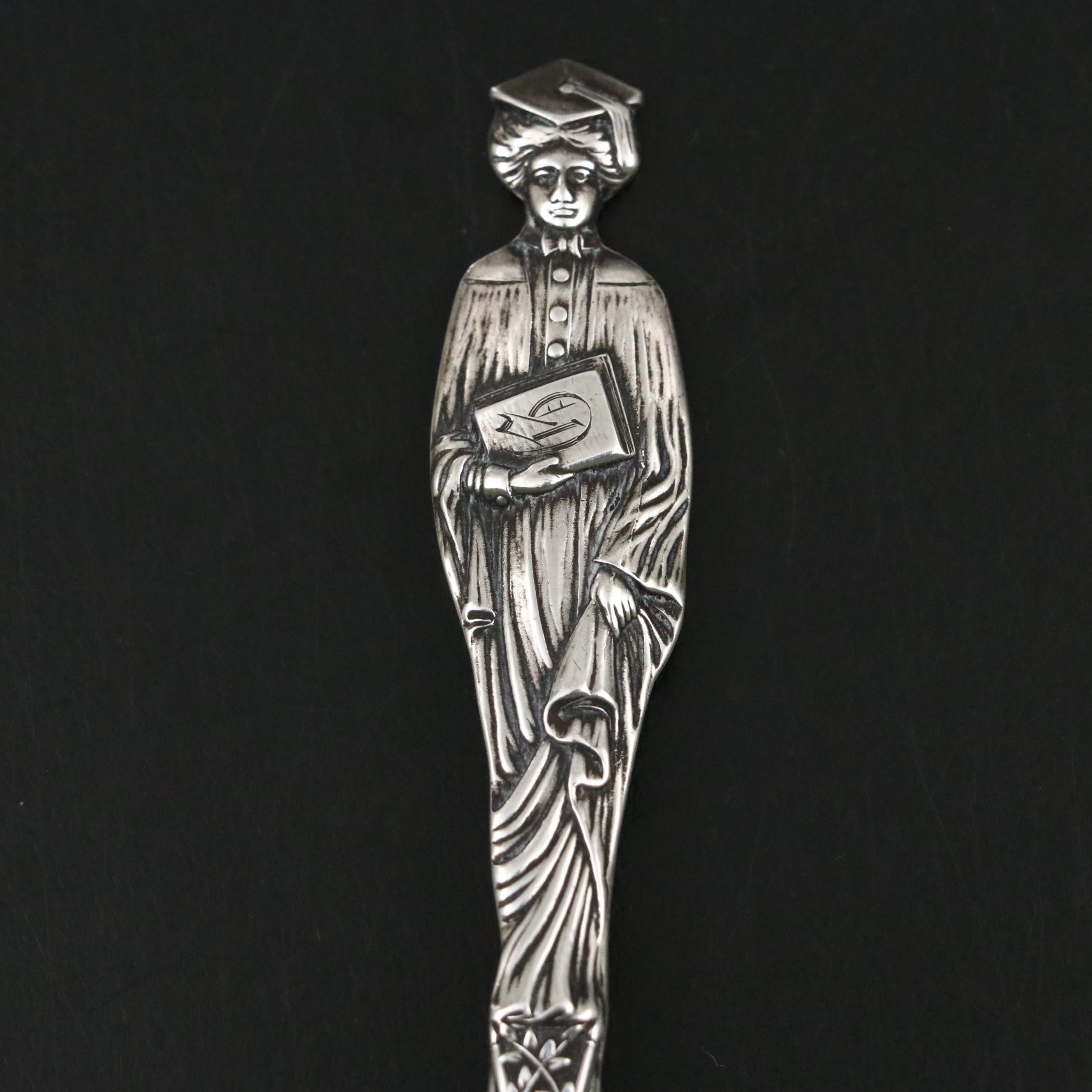 Watson Co. Sterling Silver Graduation Souvenir Spoon