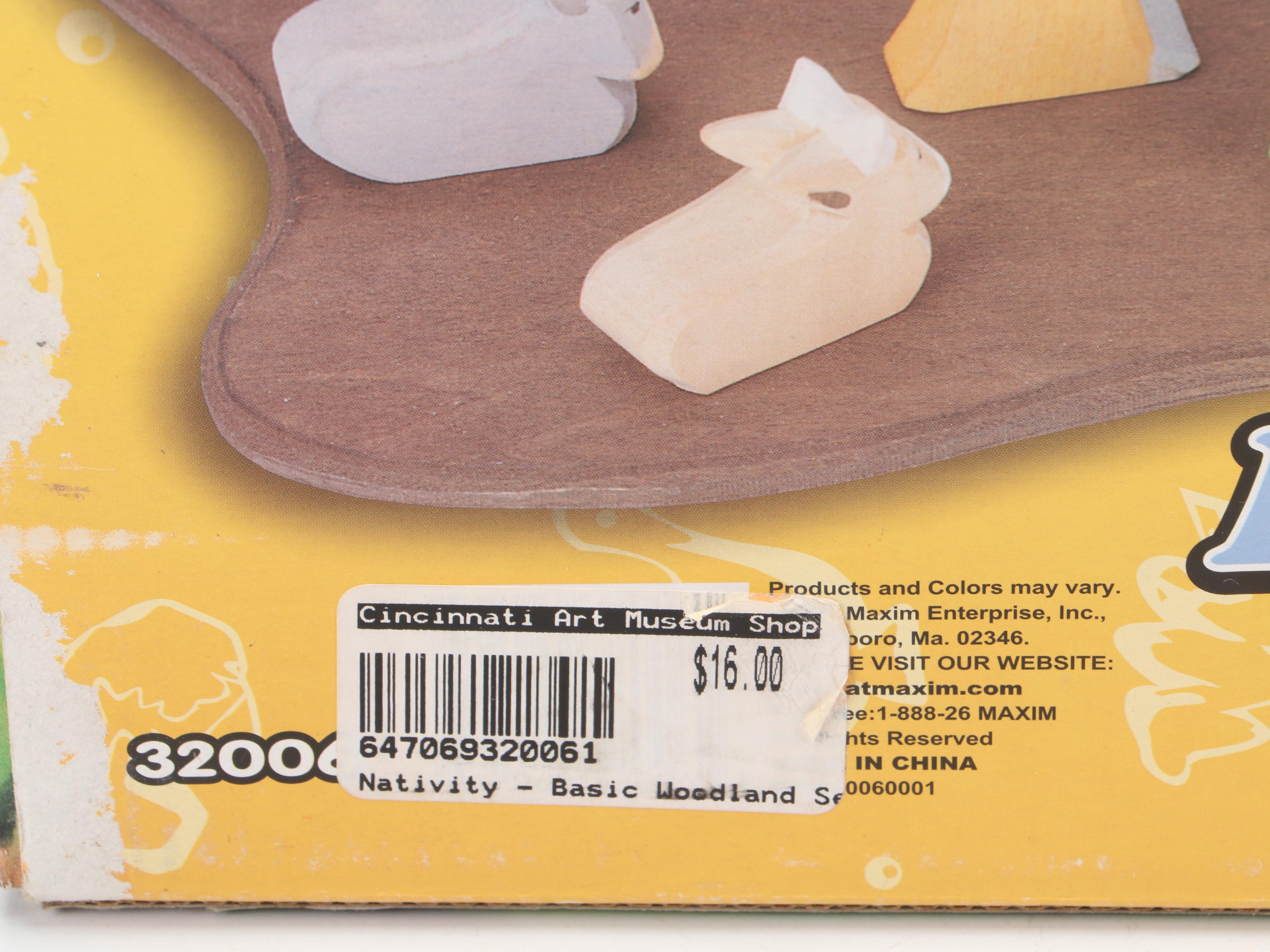 Woodland Fantasies "Basic Nativity" Wood Nativity Set