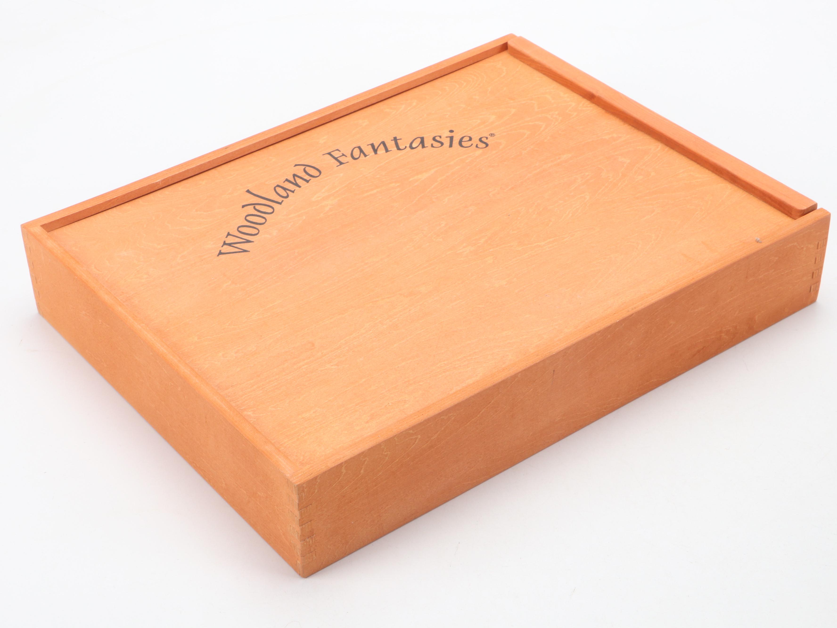 Woodland Fantasies "Basic Nativity" Wood Nativity Set