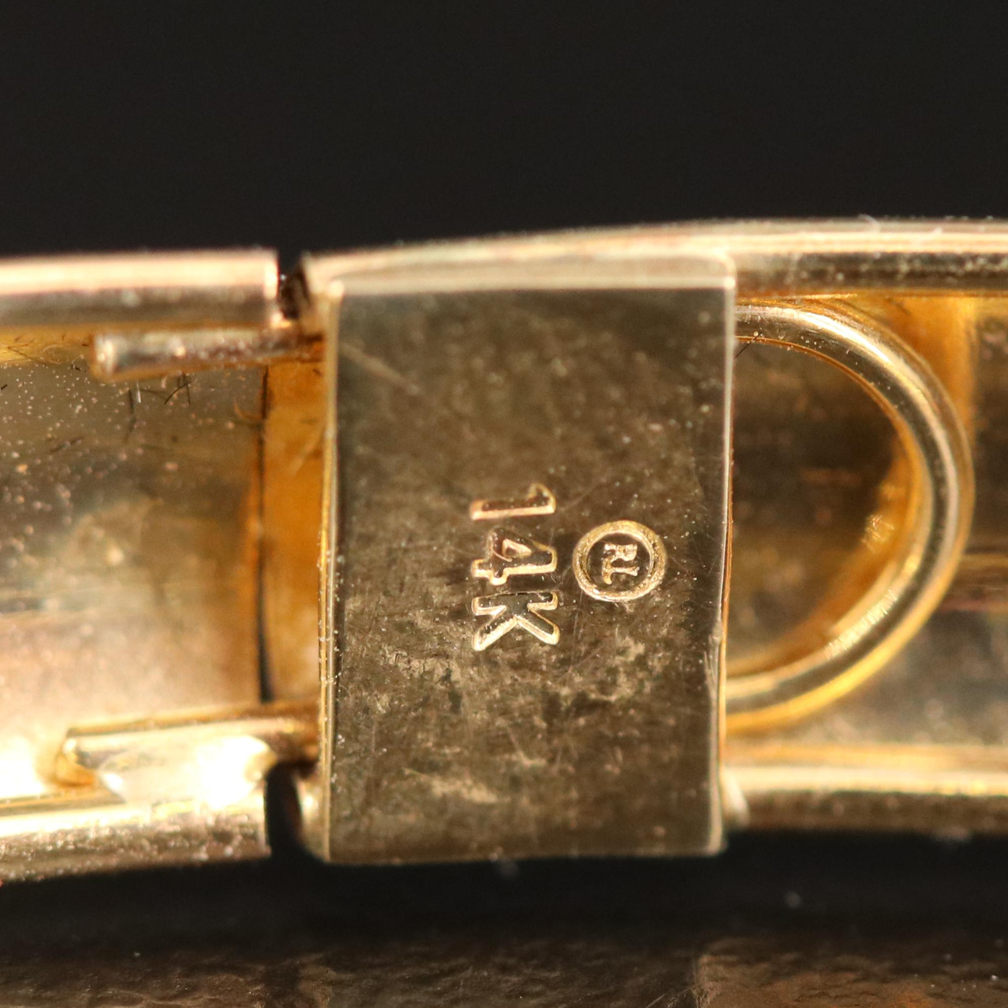 14K Tri-Color Bracelet