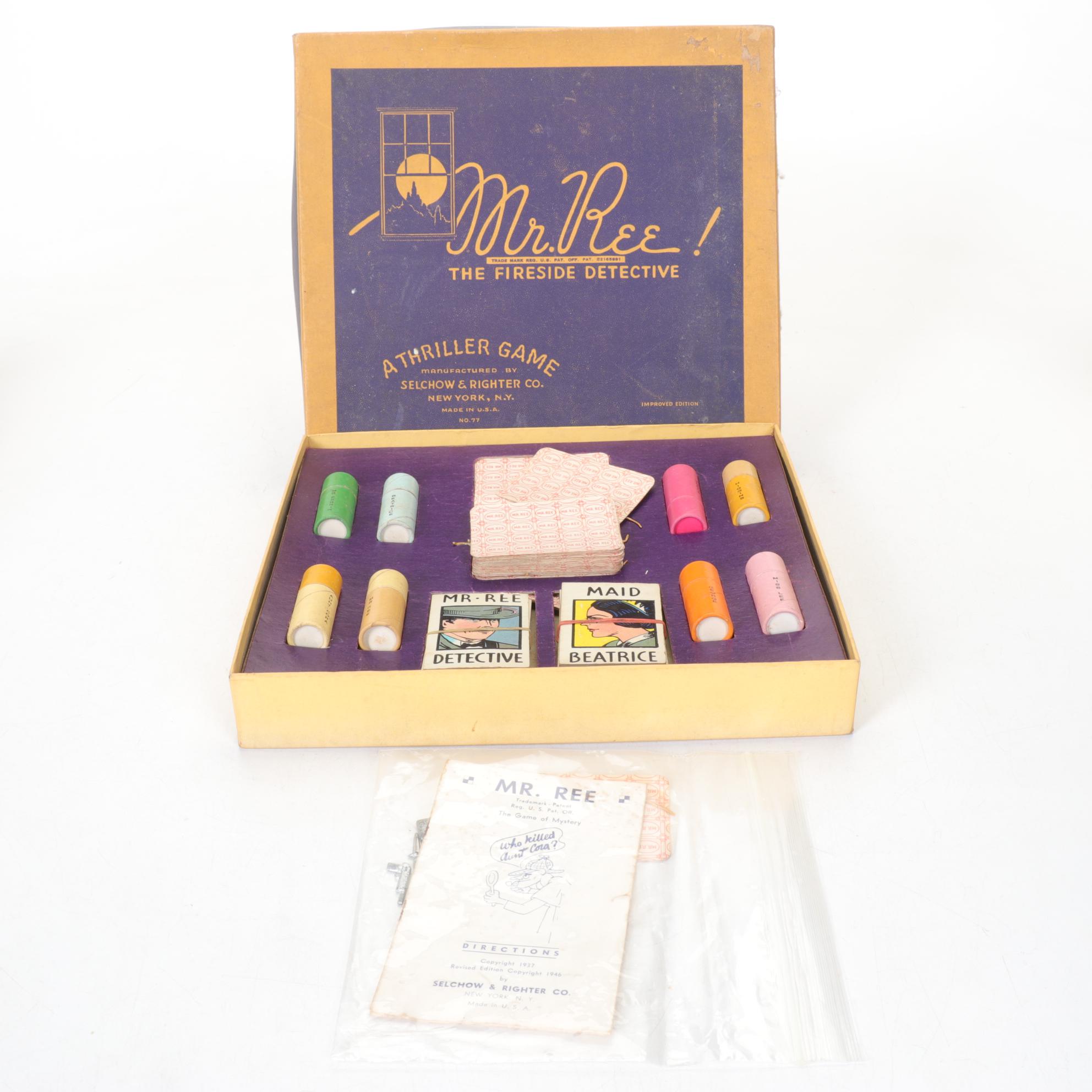 Auto-Magic Picture Gun Film Projector with More 1930s Toys & Board Games