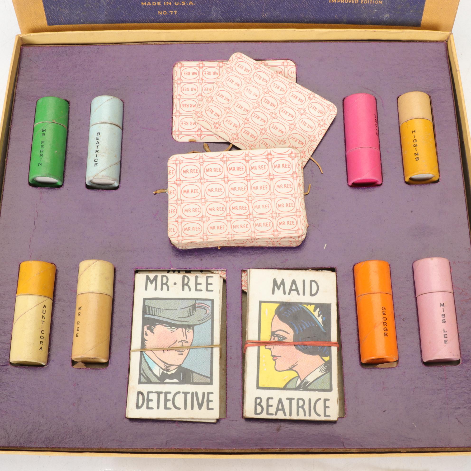 Auto-Magic Picture Gun Film Projector with More 1930s Toys & Board Games