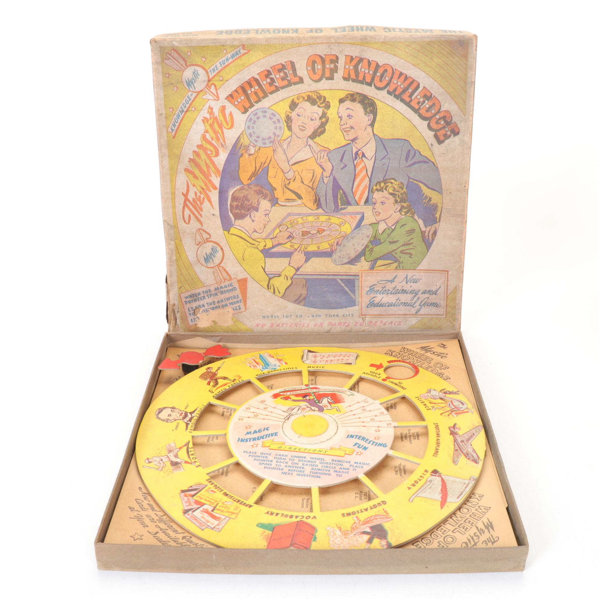 Auto-Magic Picture Gun Film Projector with More 1930s Toys & Board Games