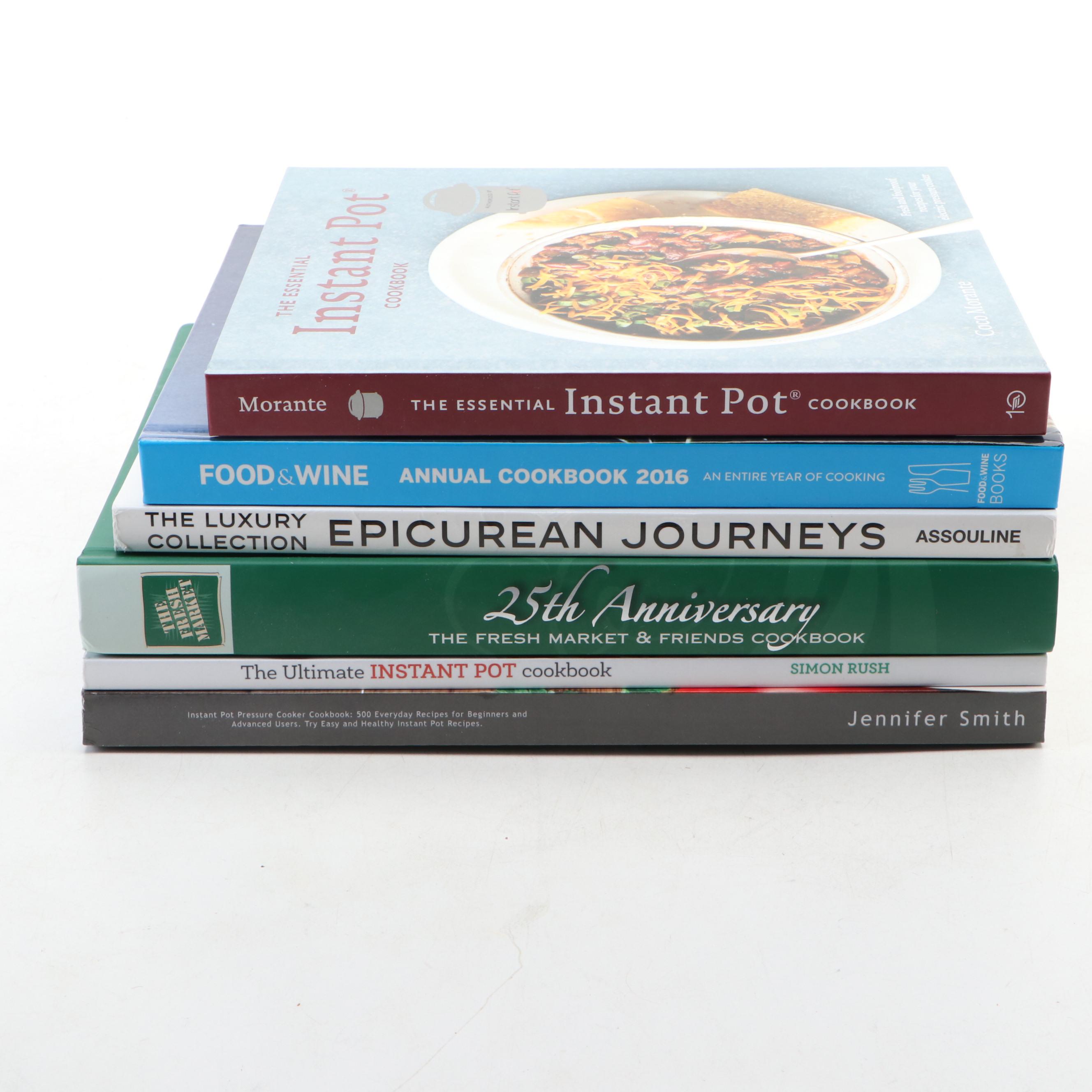 First Edition Thus "The Fresh Market and Friends Cookbook" and More Cookbooks