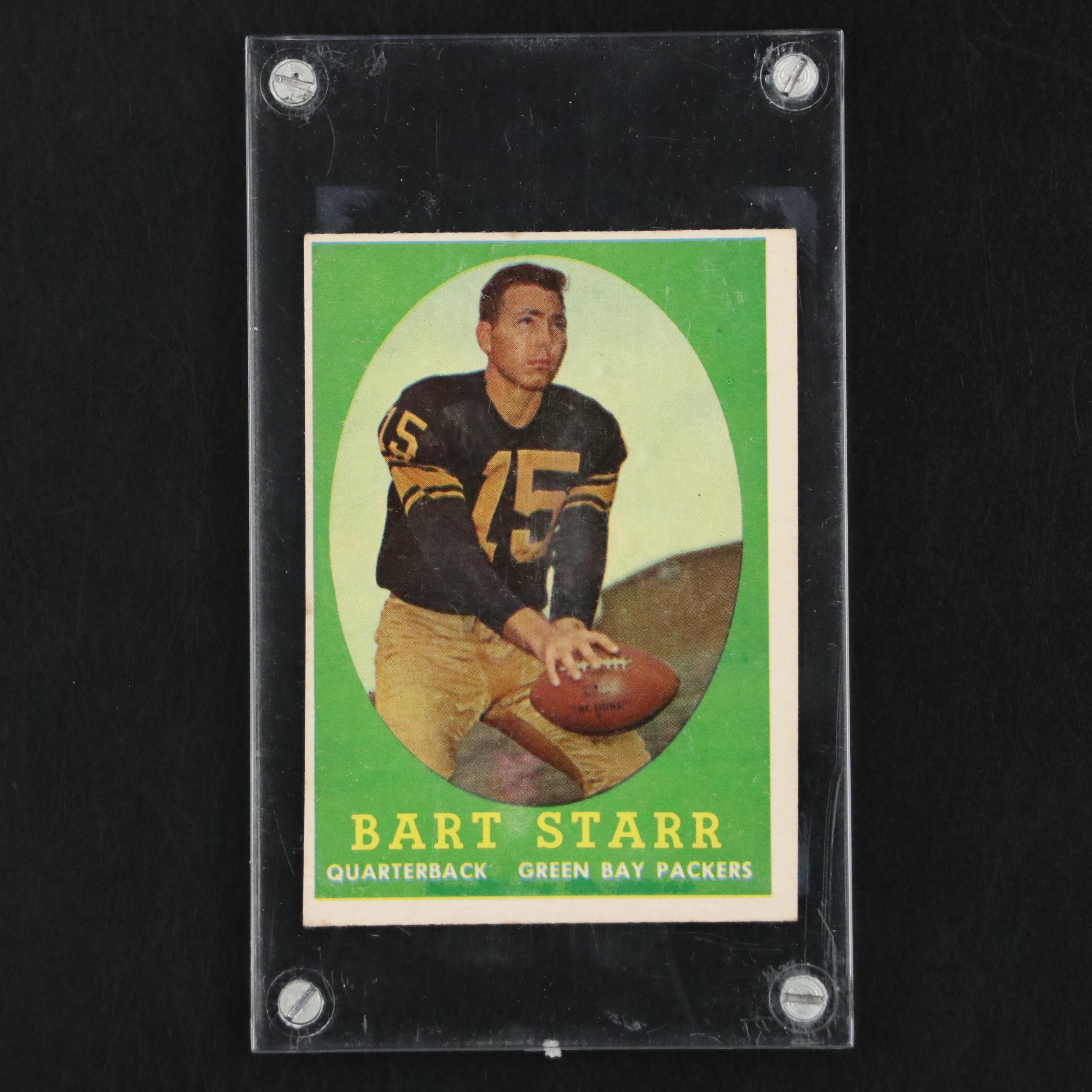 1958 Topps Bart Starr Green Bay Packers Football Card