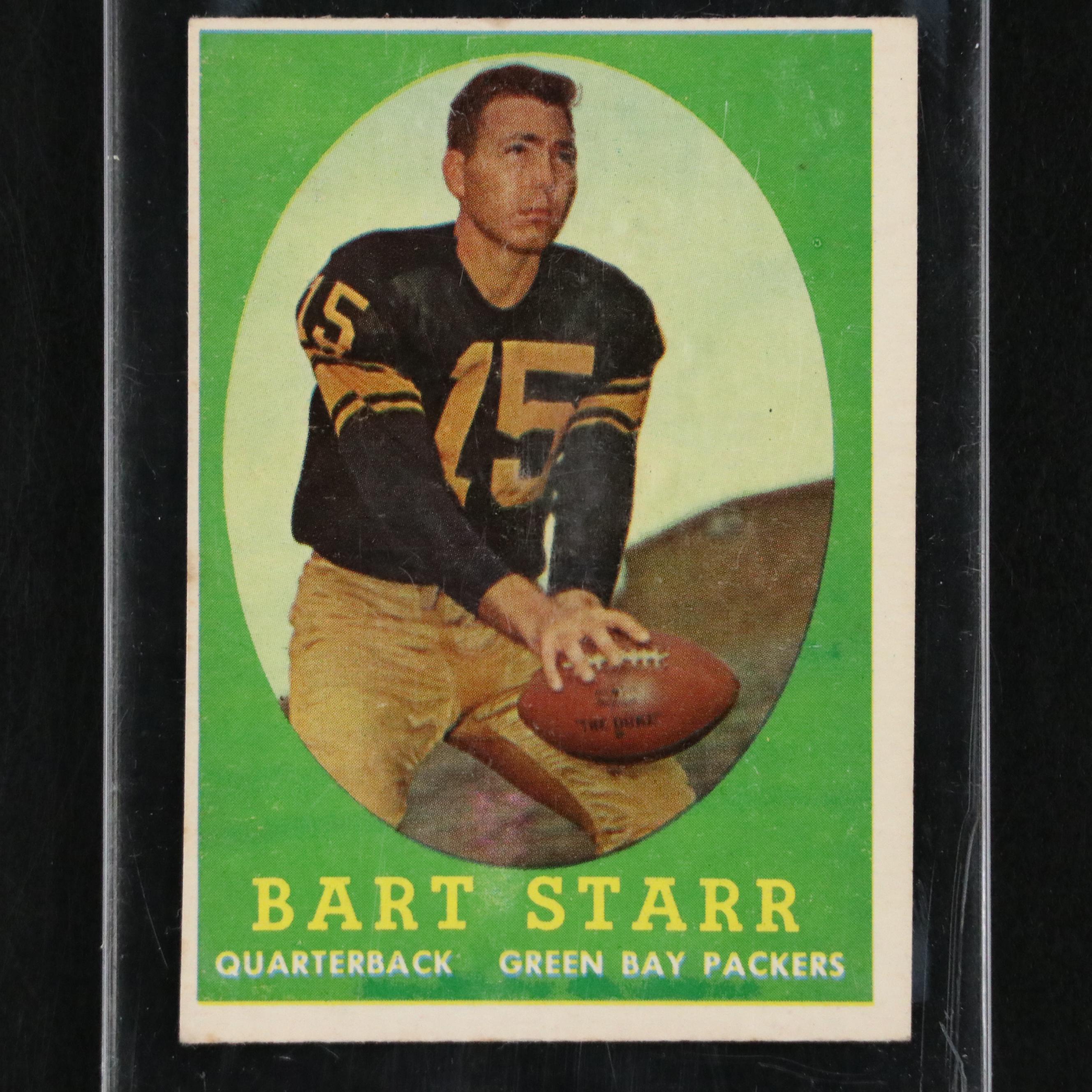 1958 Topps Bart Starr Green Bay Packers Football Card