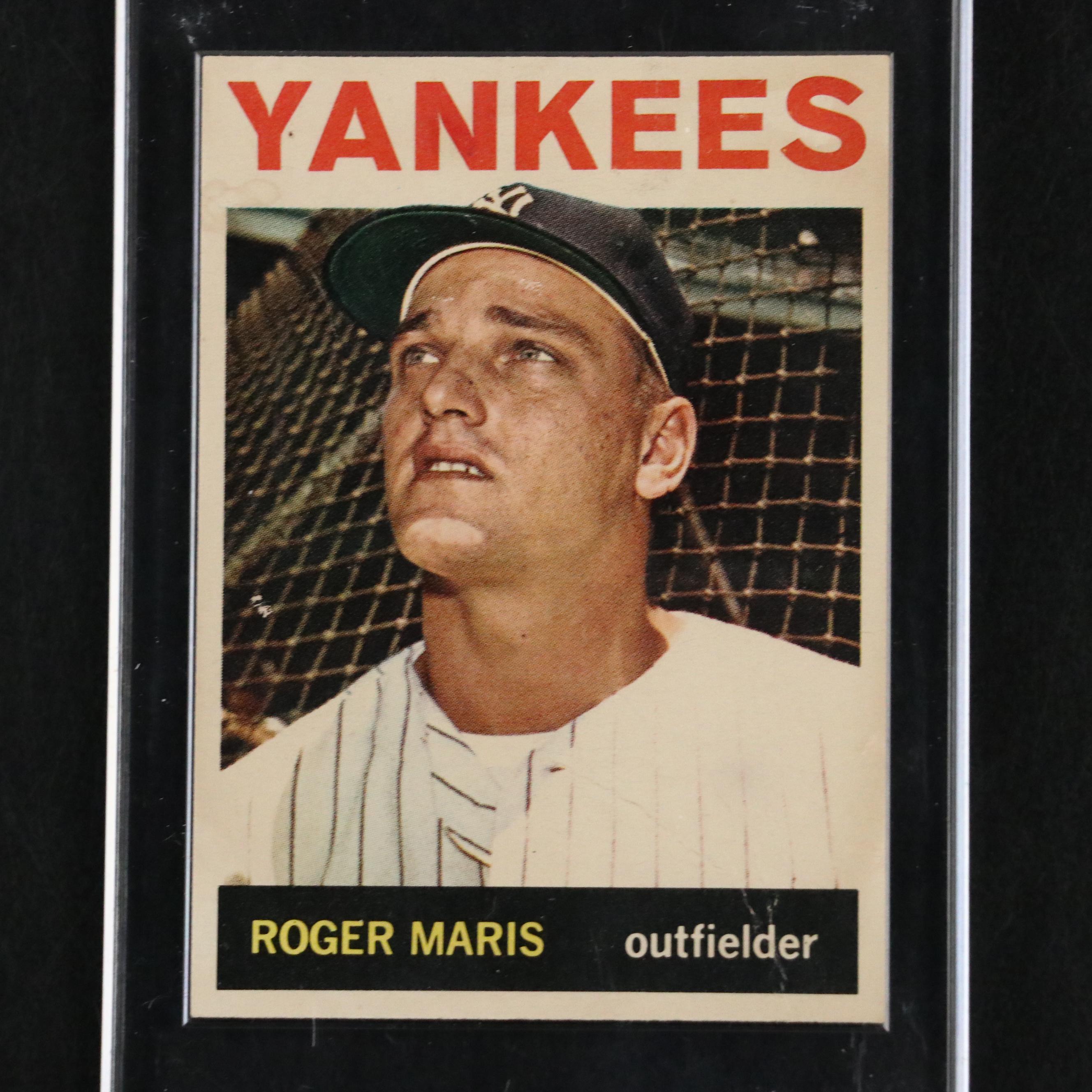 1964 Topps Roger Maris New York Yankees Baseball Card