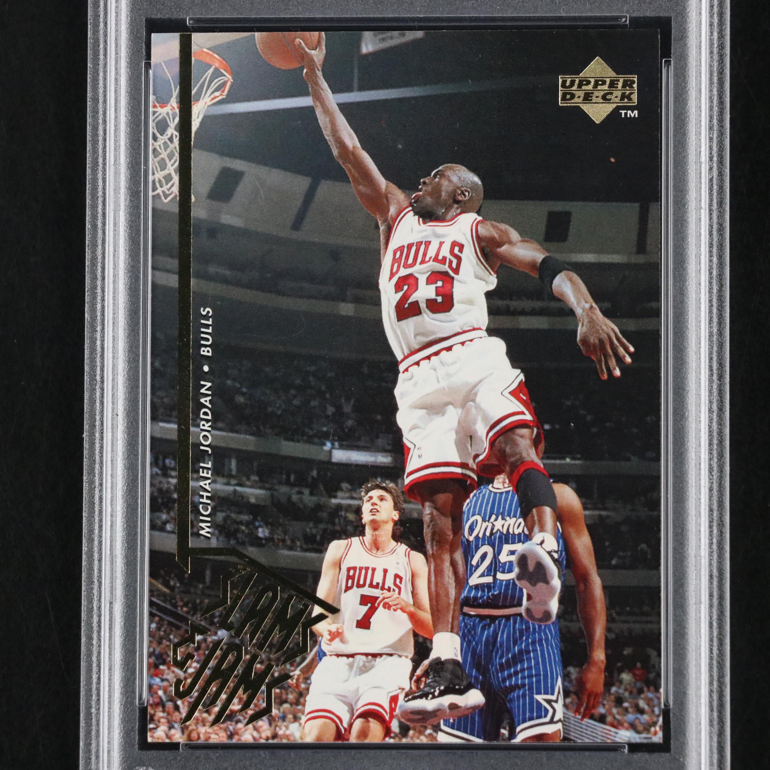 1995 Upper Deck Michael Jordan Card #352 Graded PSA 9