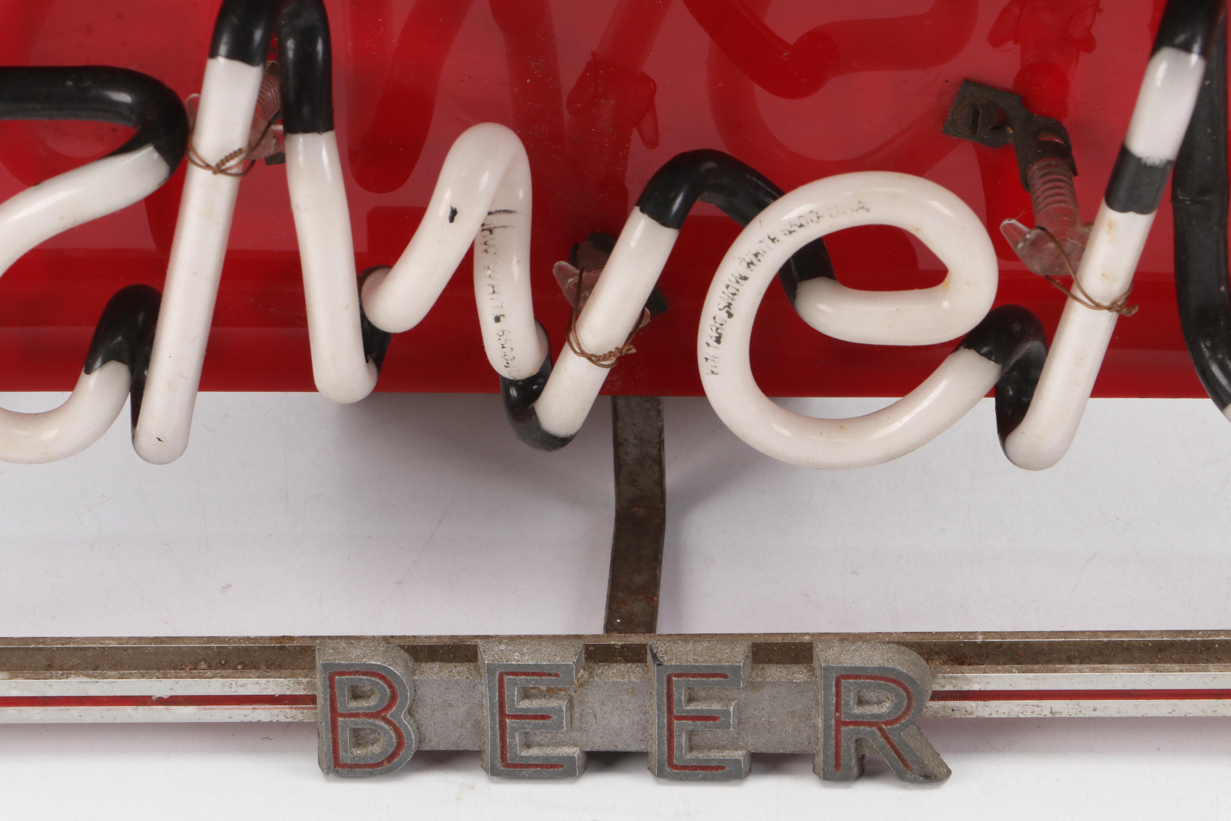 Anheuser-Busch Budweiser Neon Bar Light