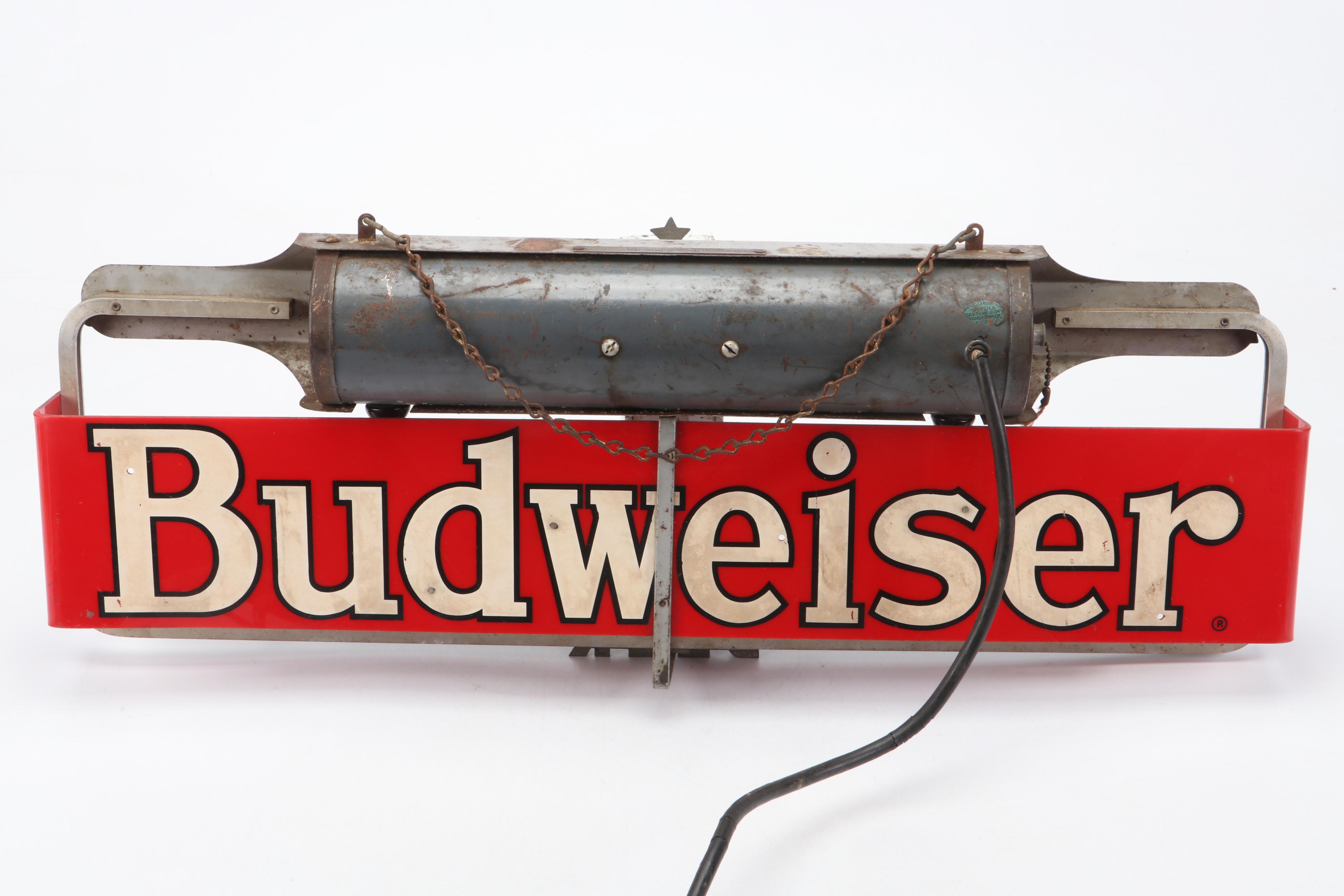 Anheuser-Busch Budweiser Neon Bar Light
