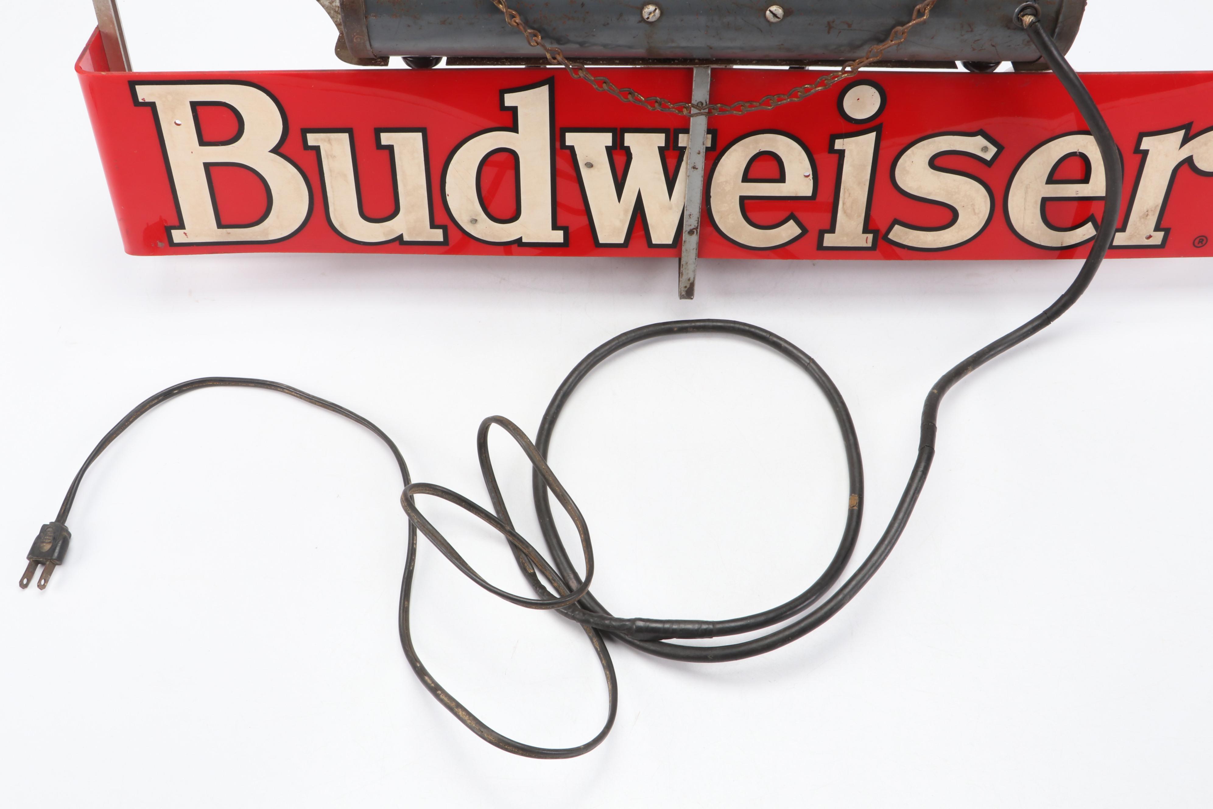 Anheuser-Busch Budweiser Neon Bar Light