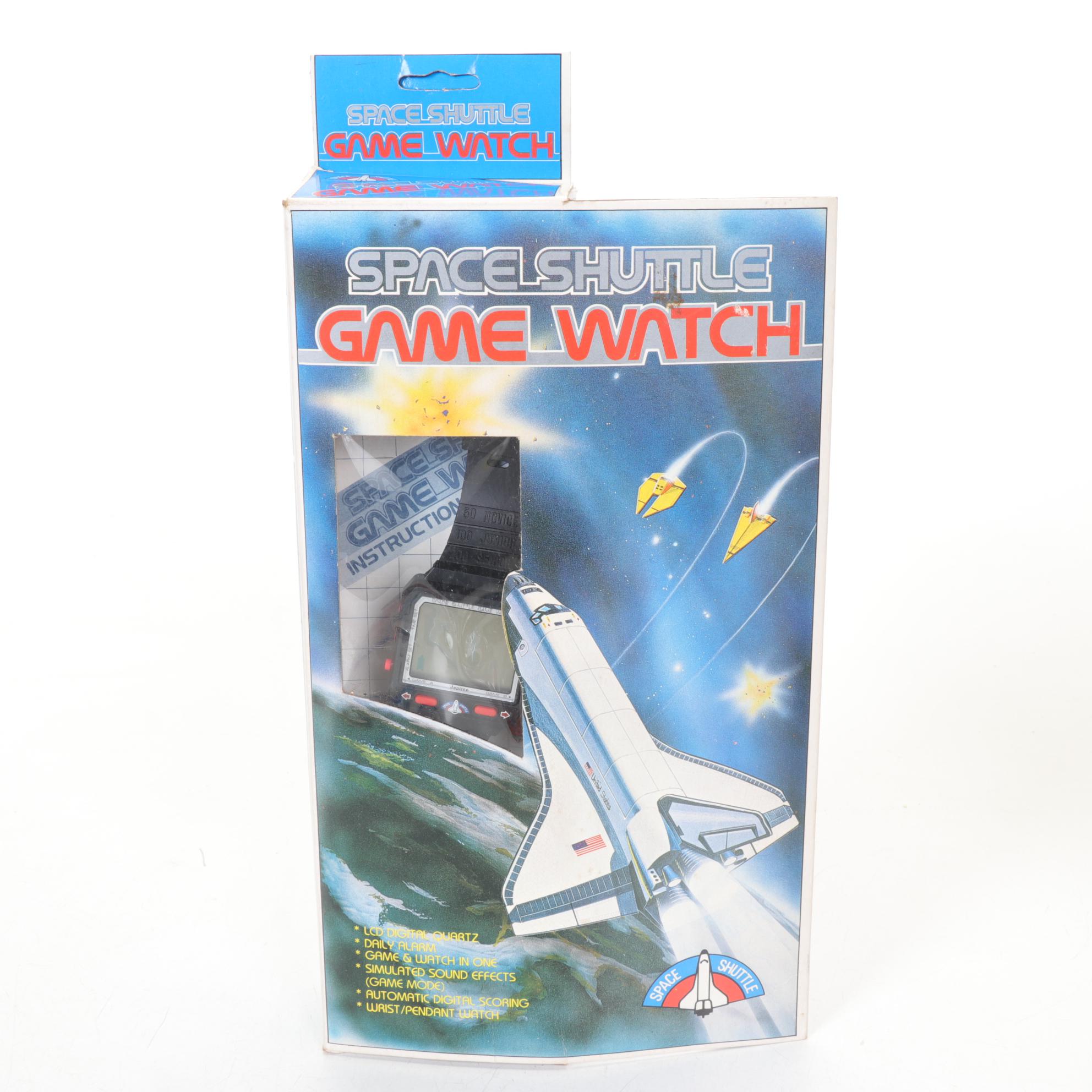 "Mars Satellite", Tin Litho "Space Gun" and Other Space Toys