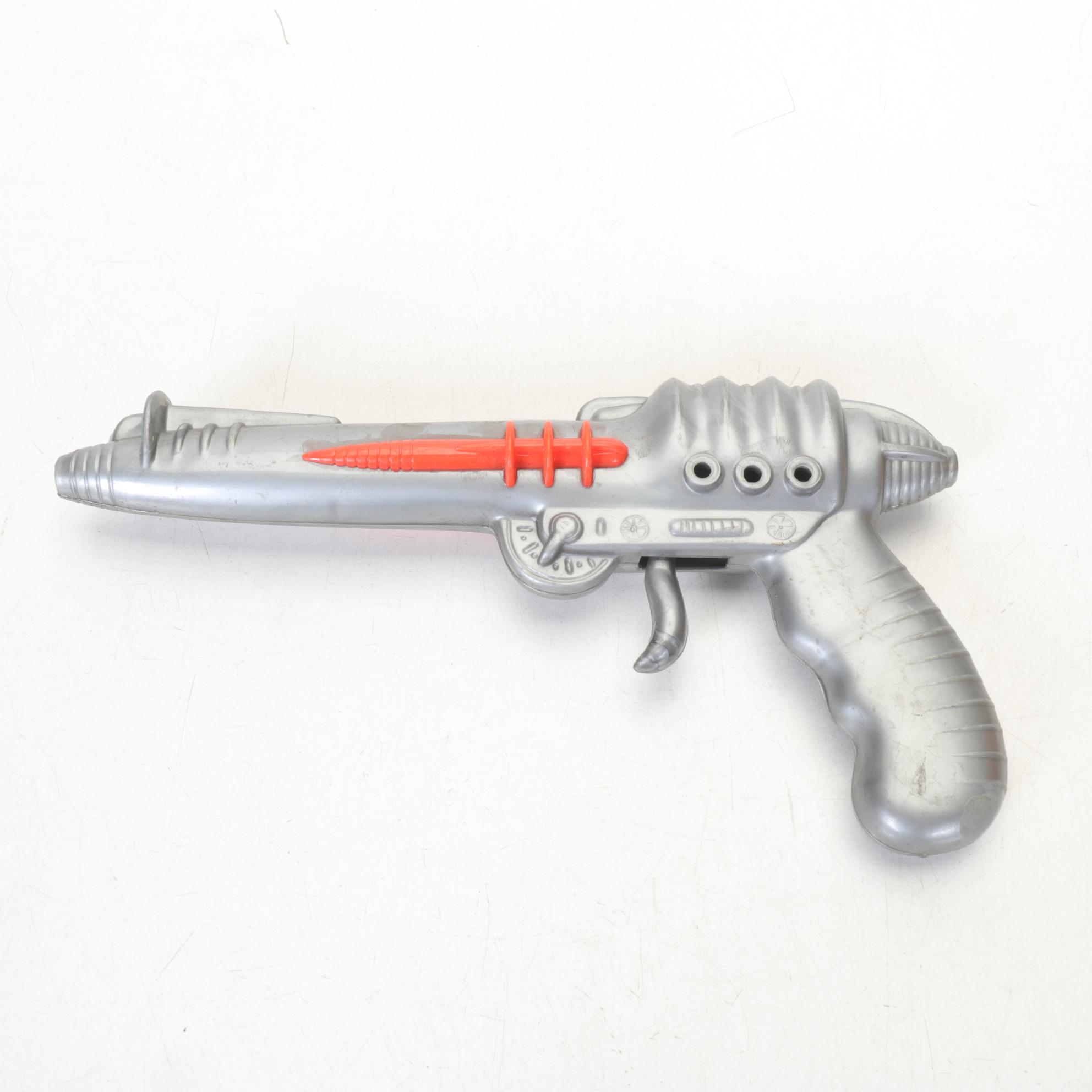 "Mars Satellite", Tin Litho "Space Gun" and Other Space Toys