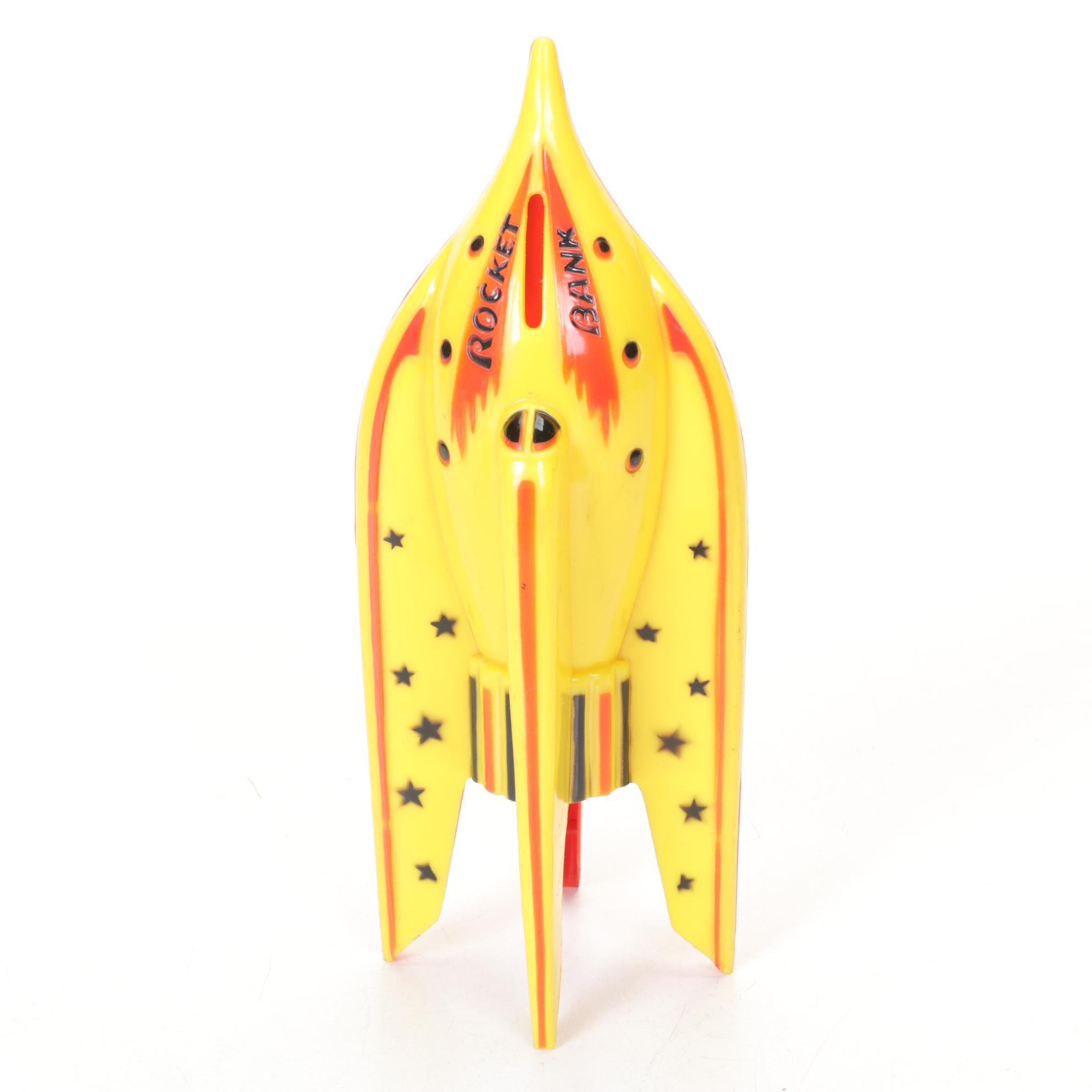 "Mars Satellite", Tin Litho "Space Gun" and Other Space Toys