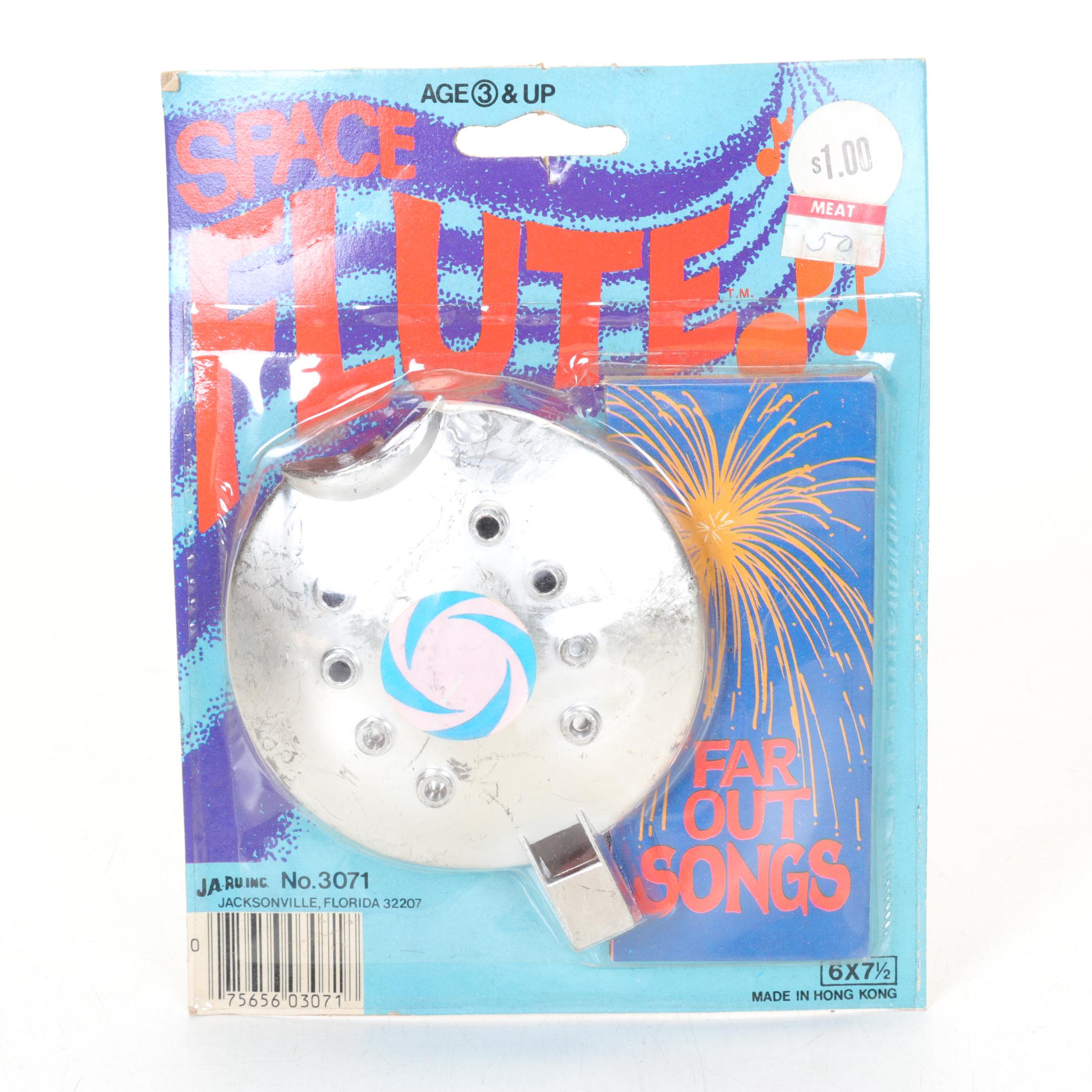 "Mars Satellite", Tin Litho "Space Gun" and Other Space Toys