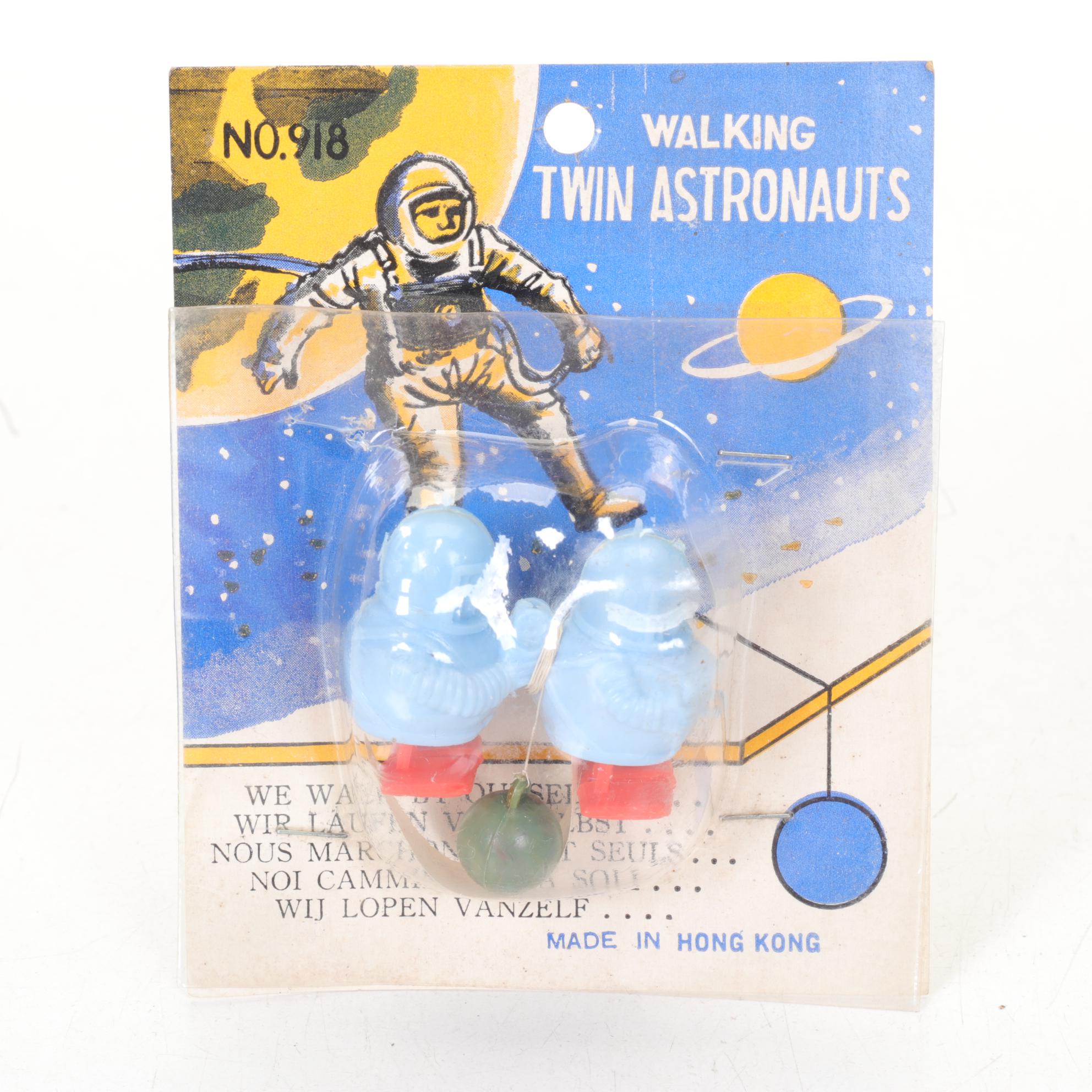 "Mars Satellite", Tin Litho "Space Gun" and Other Space Toys