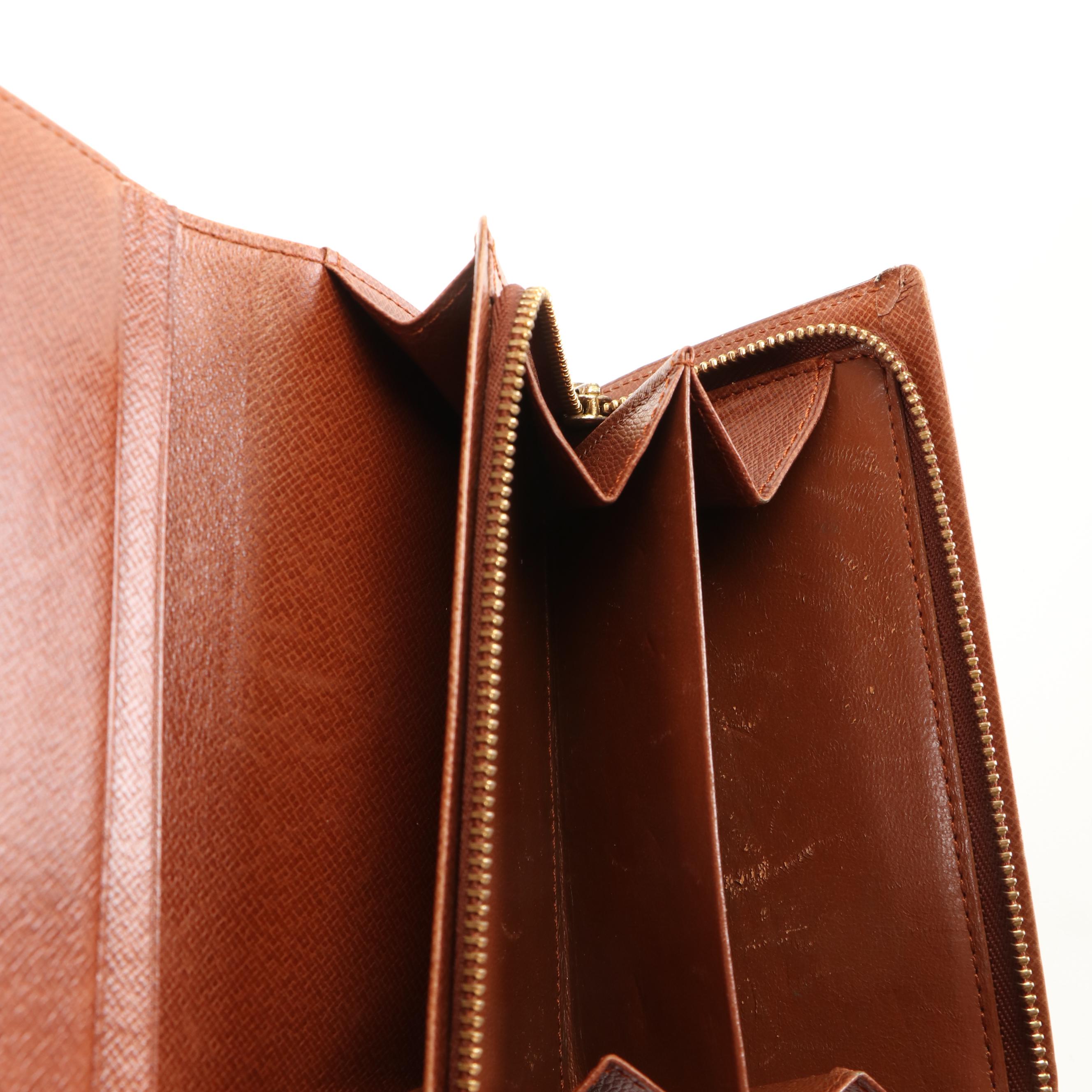 Louis Vuitton Tresor Compact Wallet in Monogram Coated Canvas