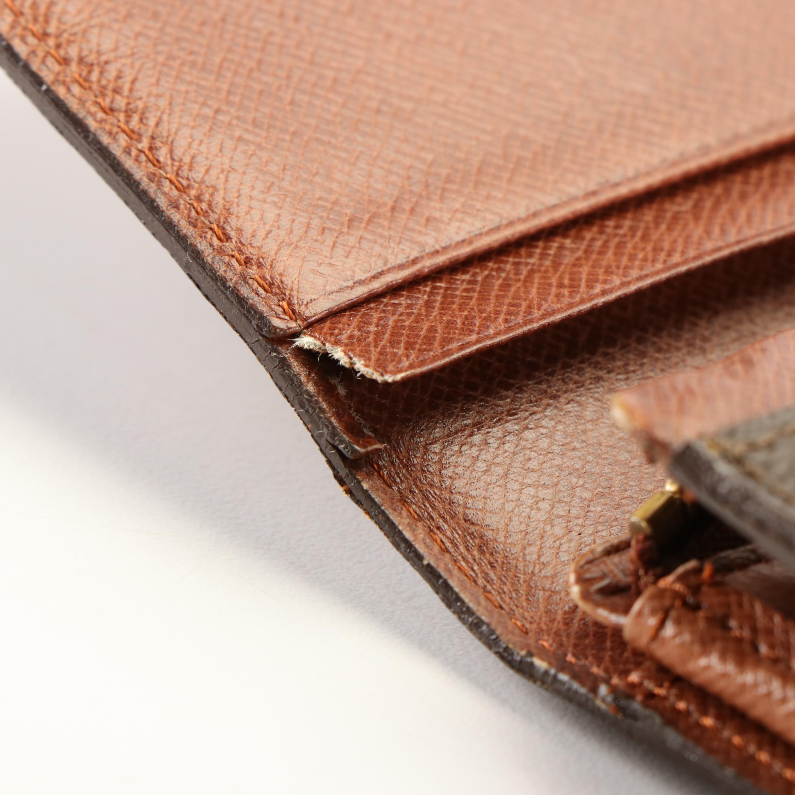 Louis Vuitton Tresor Compact Wallet in Monogram Coated Canvas