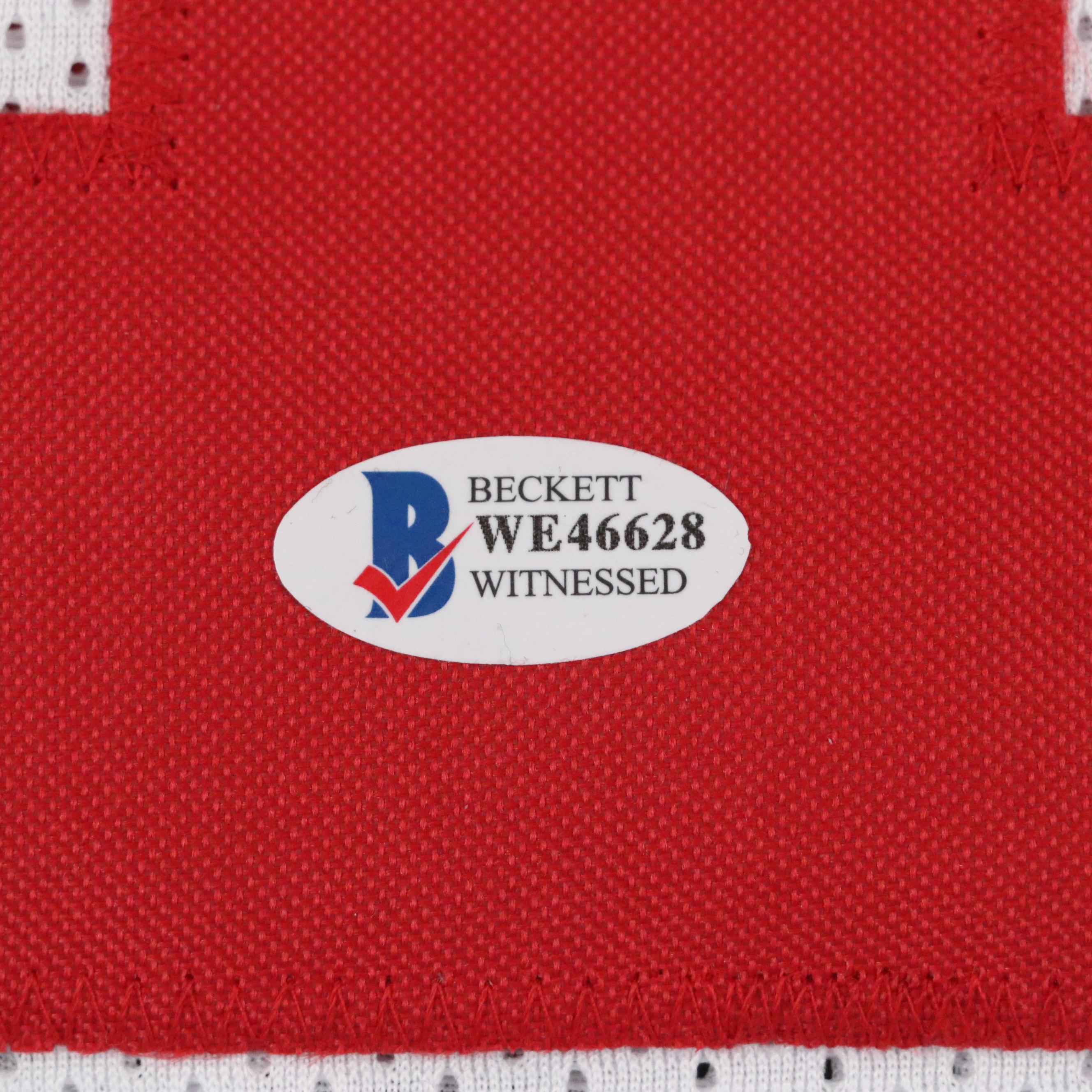 Joe Montana Signed San Francisco Football Jersey, Beckett