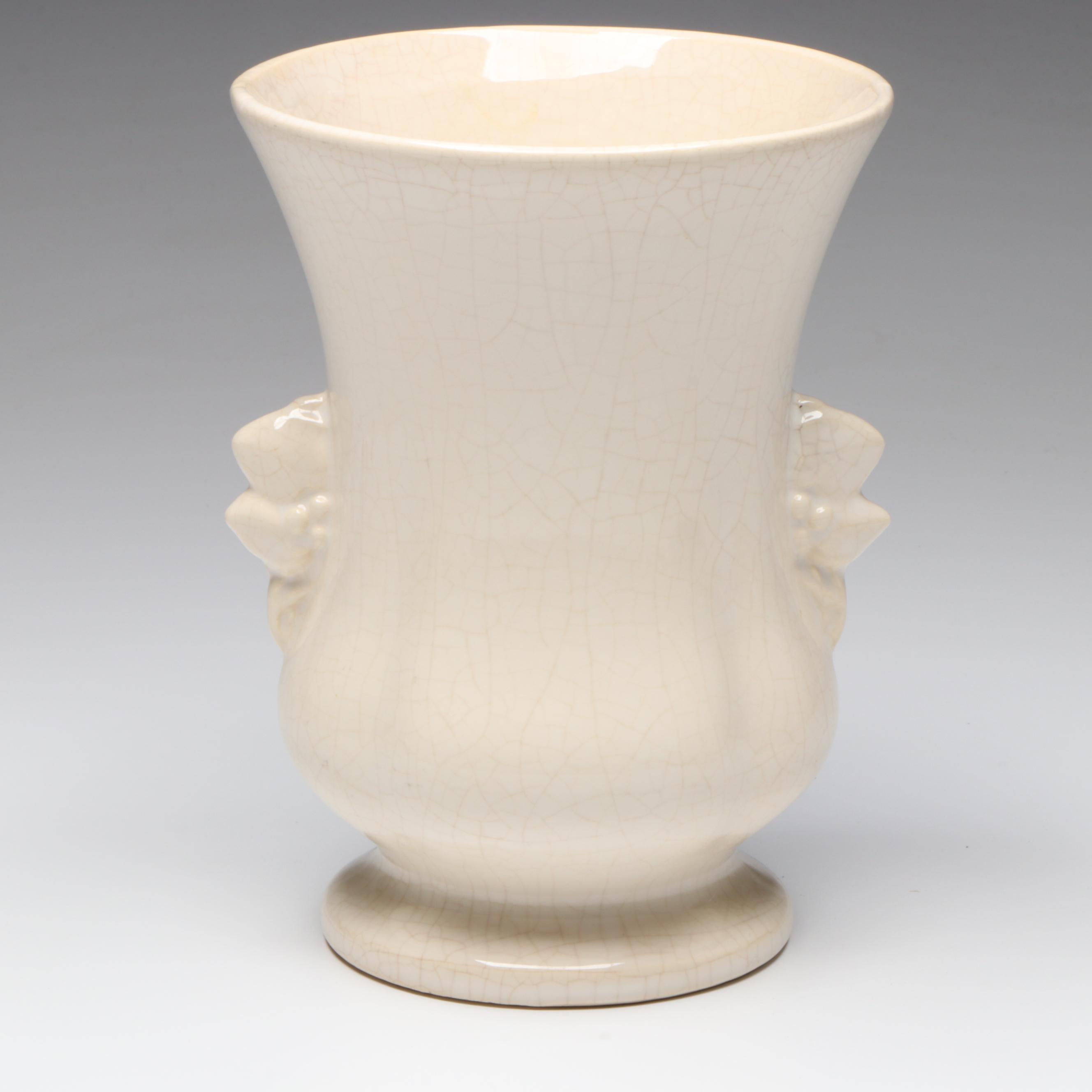 Claire Lerner Pottery Centerpiece Bowl with Other Vases, Mid-20th Century