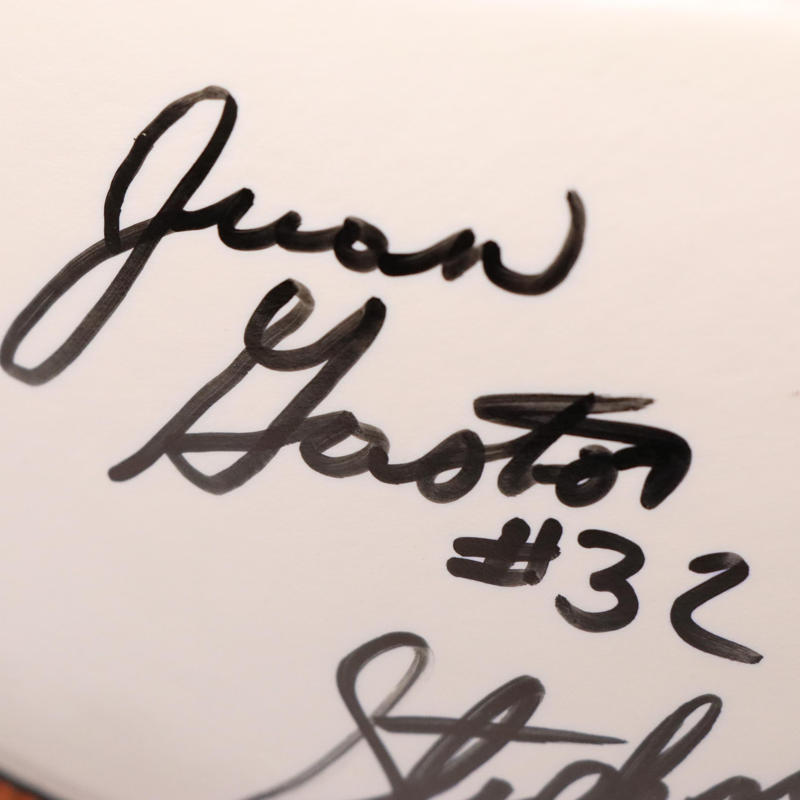 1995–96 Georgia Tech Team Signed Basketball Featuring Stephon Marbury and More