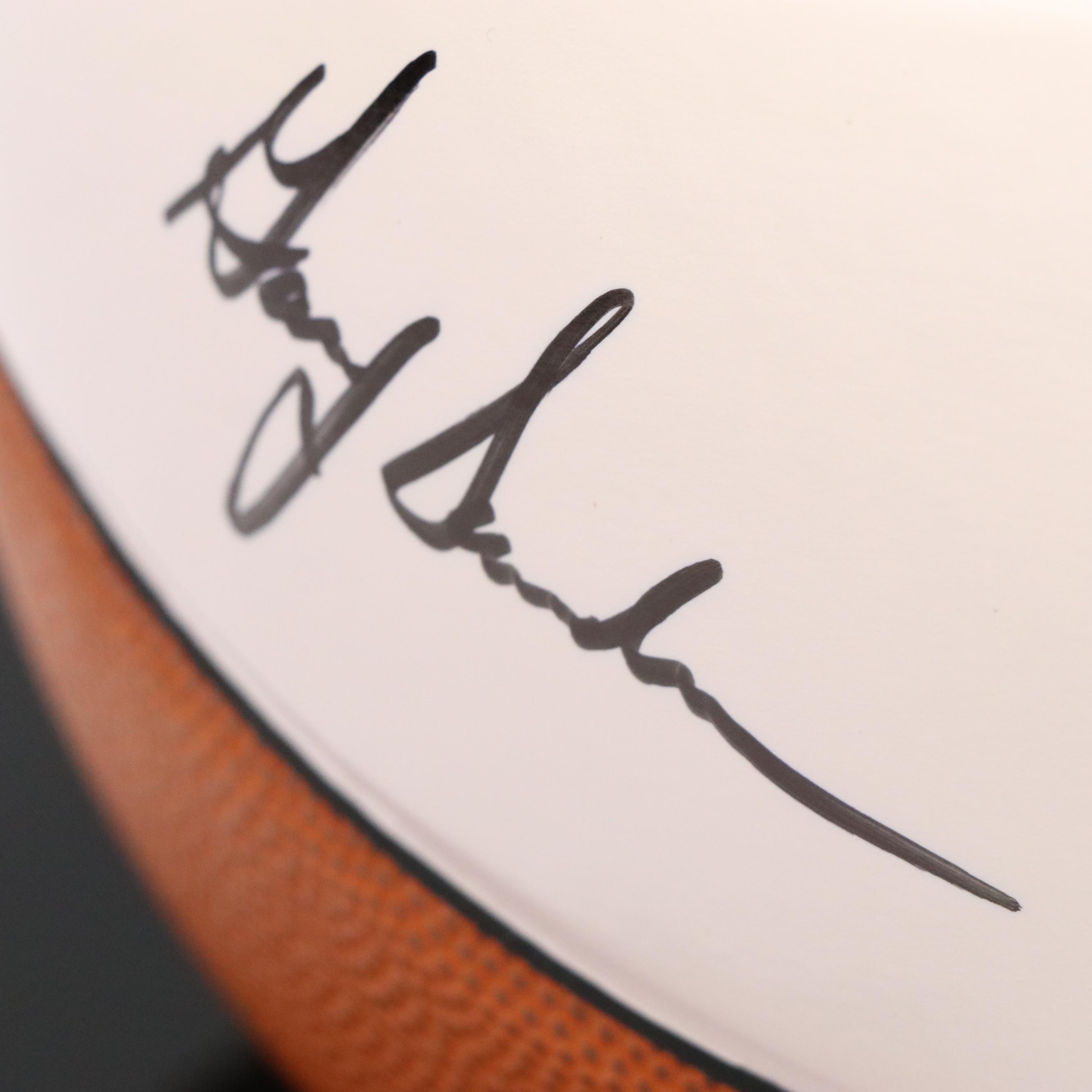 1995–96 Georgia Tech Team Signed Basketball Featuring Stephon Marbury and More